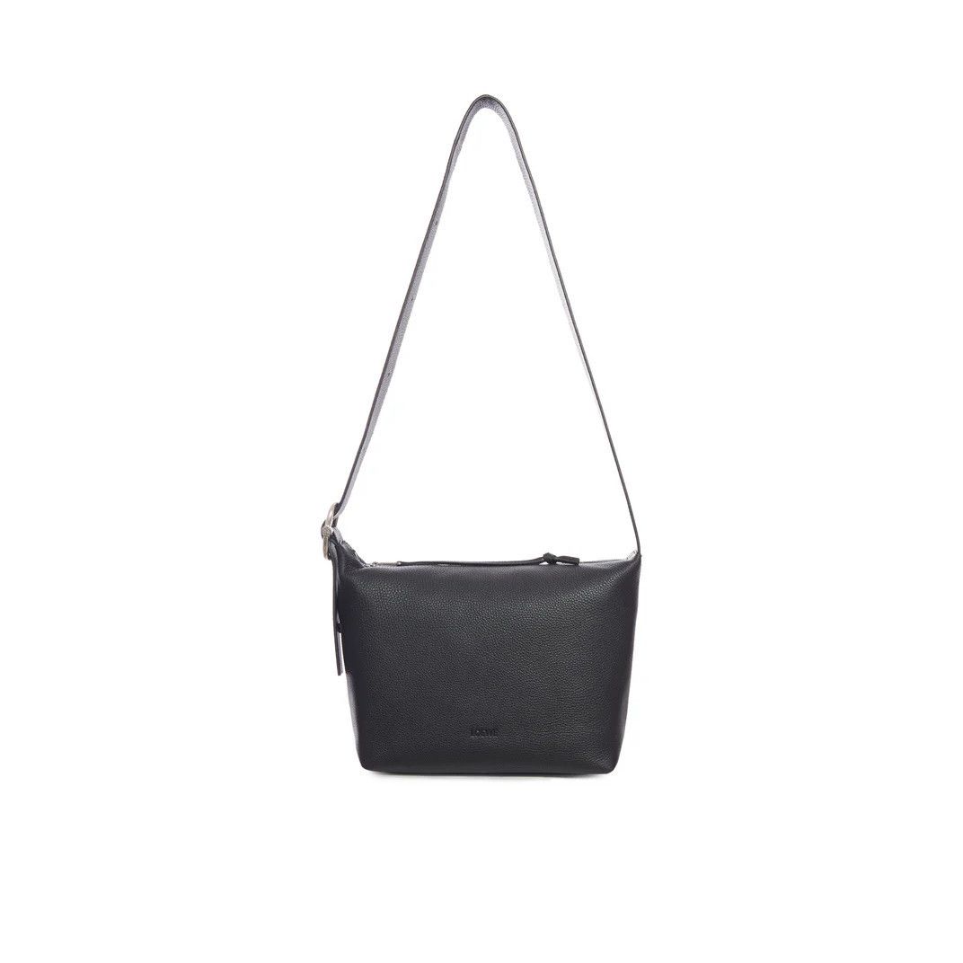Loewe LOEWE Loop Black Leather Hobo Bag New And Authentic Size ONE SIZE - 1 Thumbnail
