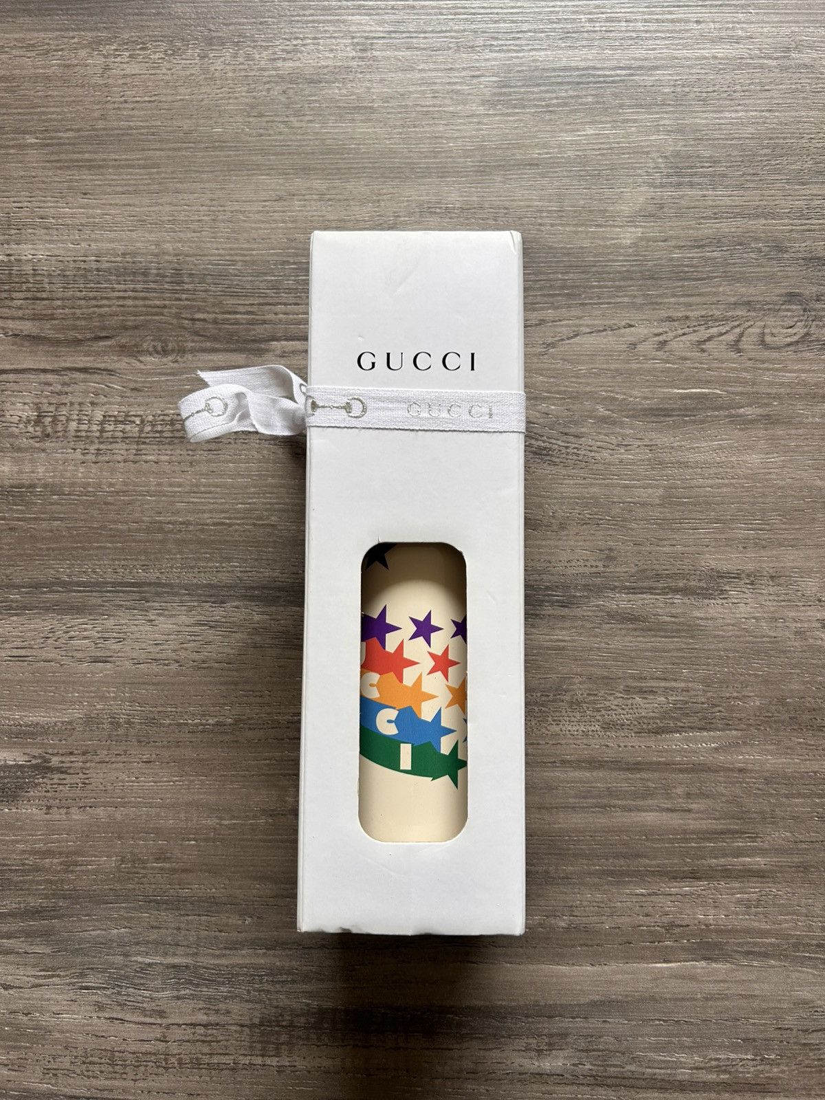 Gucci Gucci rainbow star print water bottle Size ONE SIZE - 1 Thumbnail