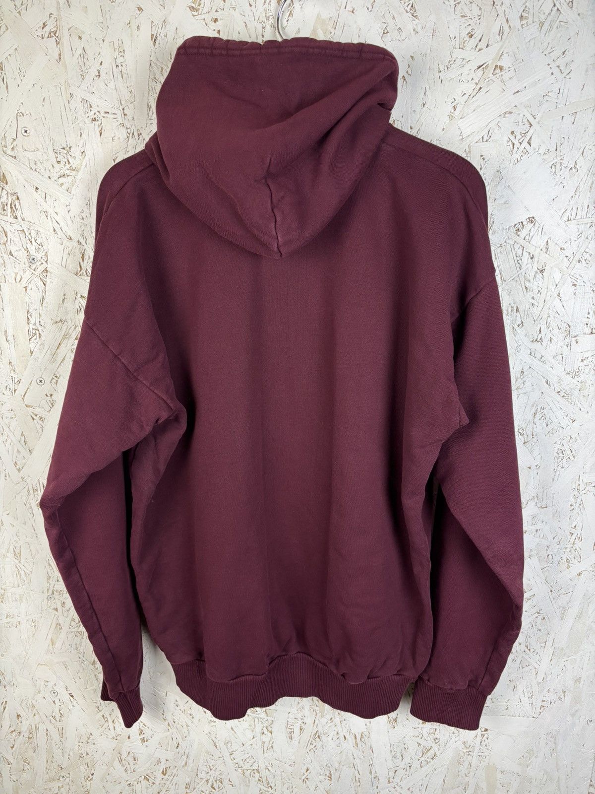 Diesel Diesel Denim Division Big Logo Burgundy Hoodie Size L Size US L / EU 52-54 / 3 - 5 Thumbnail
