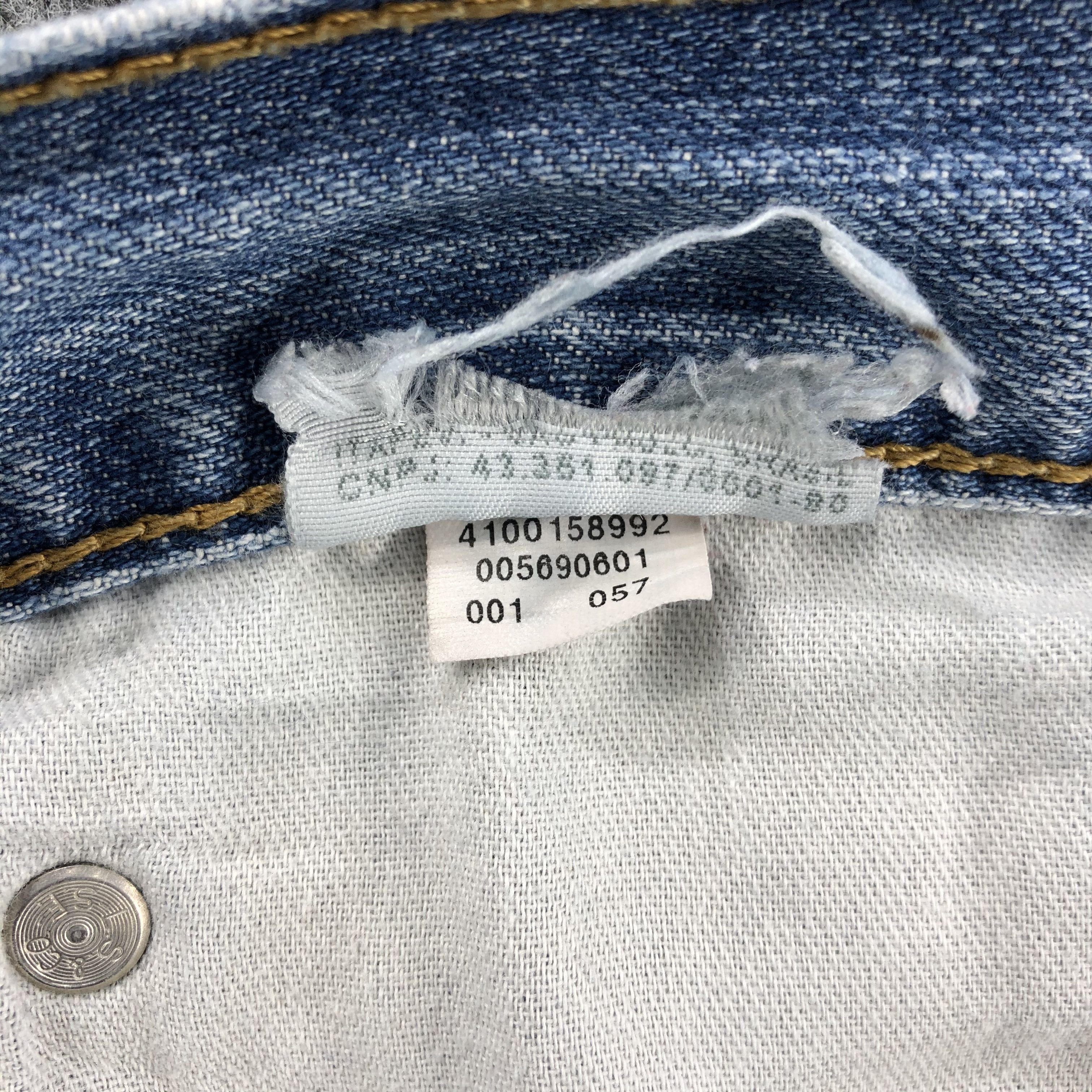 Levi's × Vintage 90s Vintage Blue Wash Levis 569 Jeans-JM1899 Size US 40 / EU 56 - 11 Thumbnail
