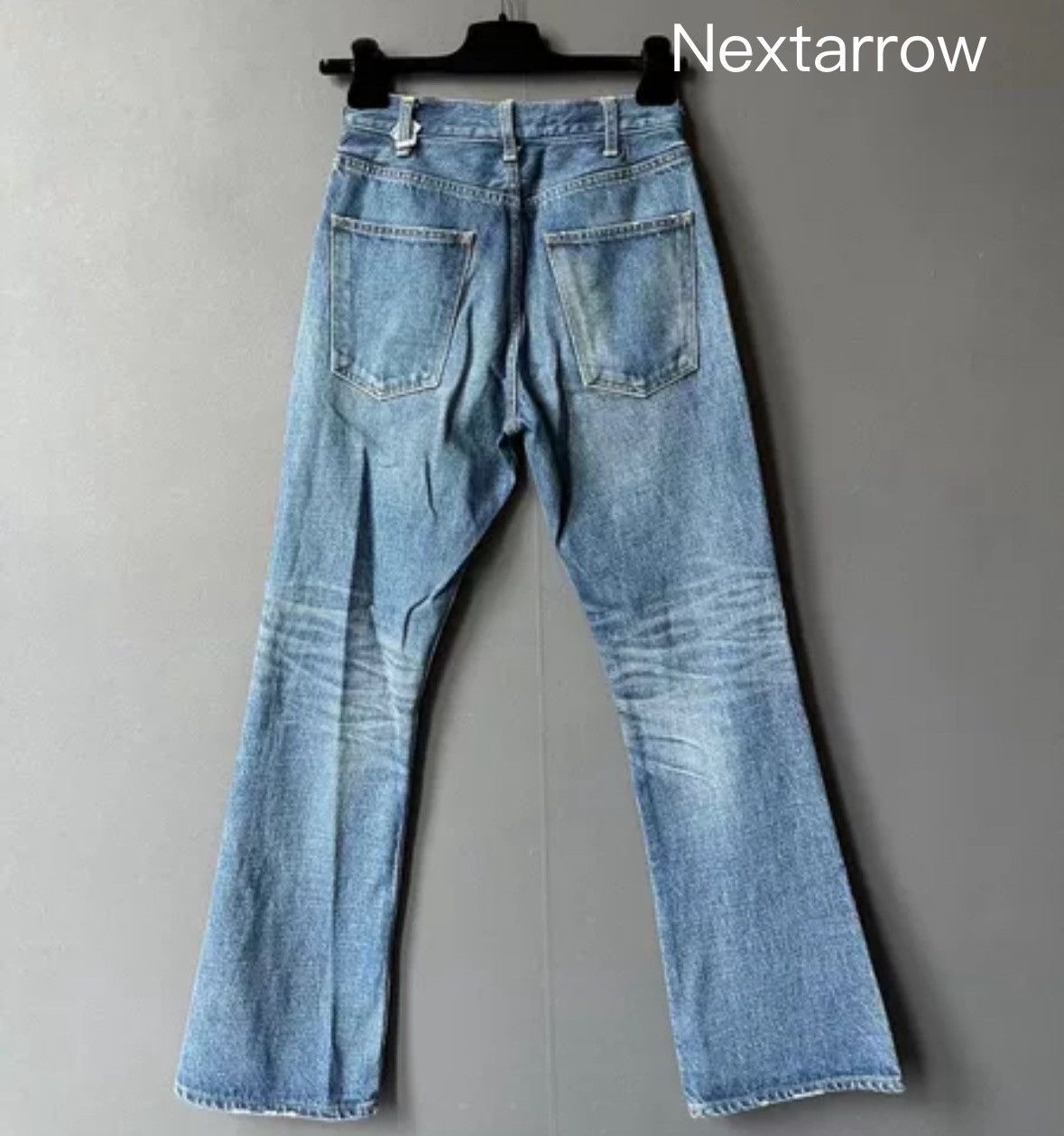 Celine Celine Arc de Triomphe Golden Buckle Jeans Size 26" / US 2 / IT 38 - 2 Thumbnail