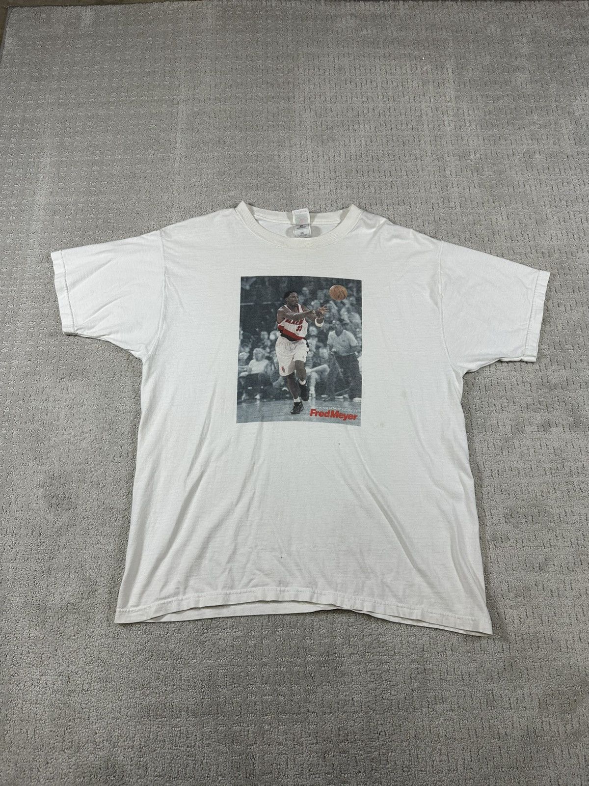 NBA Vintage Scottie Pippen Portland Trailblazers T-shirt Size US XL / EU 56 / 4 - 2 Thumbnail