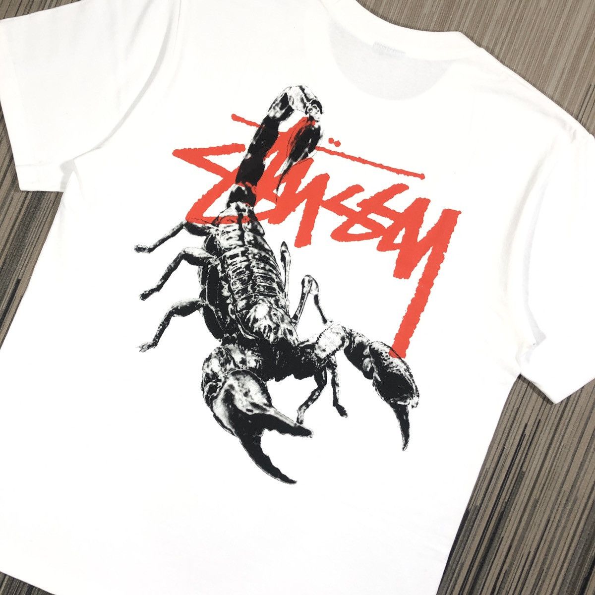 Stussy × Vintage Stussy Scorpion Tee Size US M / EU 48-50 / 2 - 3 Thumbnail