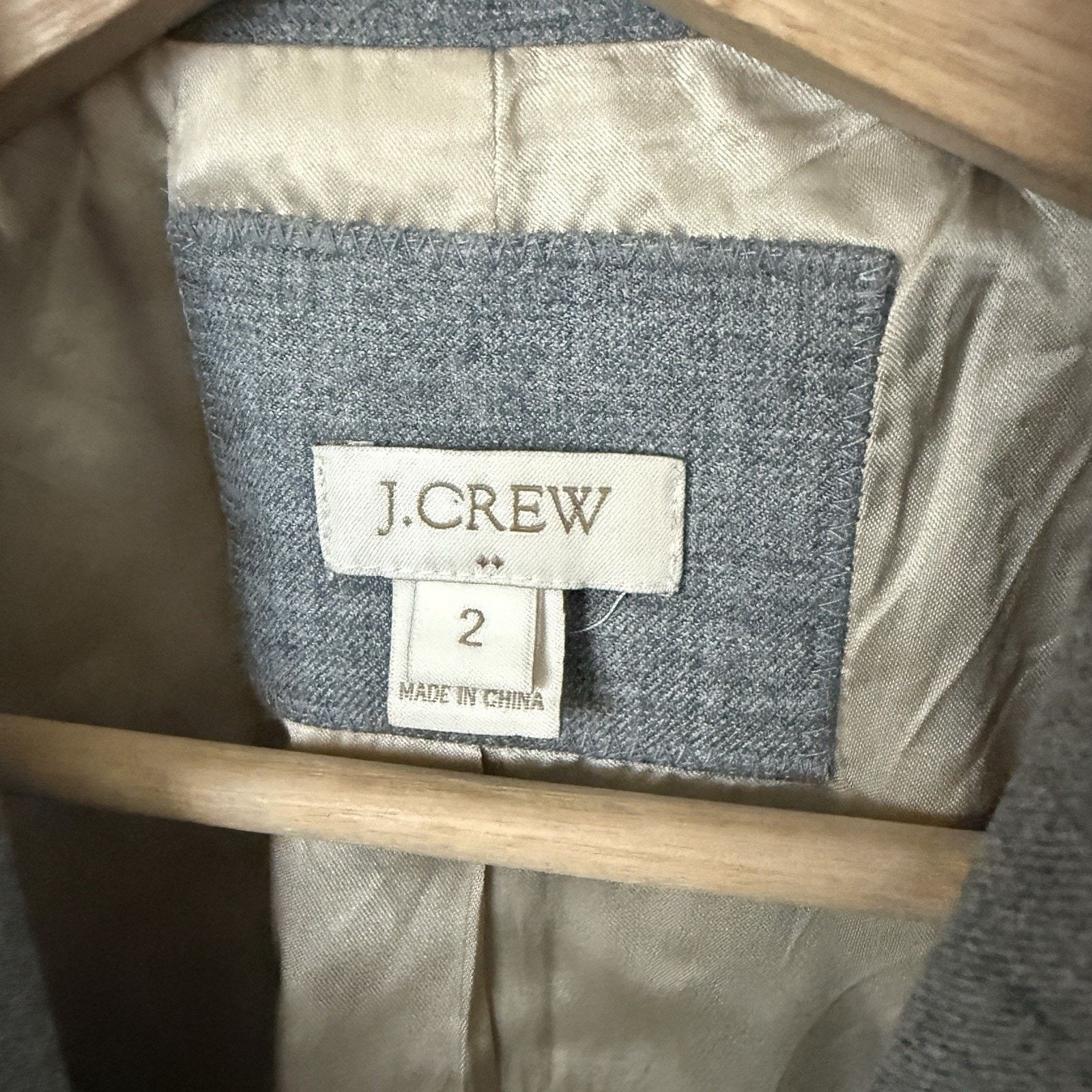J.Crew J Crew Factory Keating Boy Button Oxford Preppy Blazer Size XS / US 0-2 / IT 36-38 - 3 Thumbnail