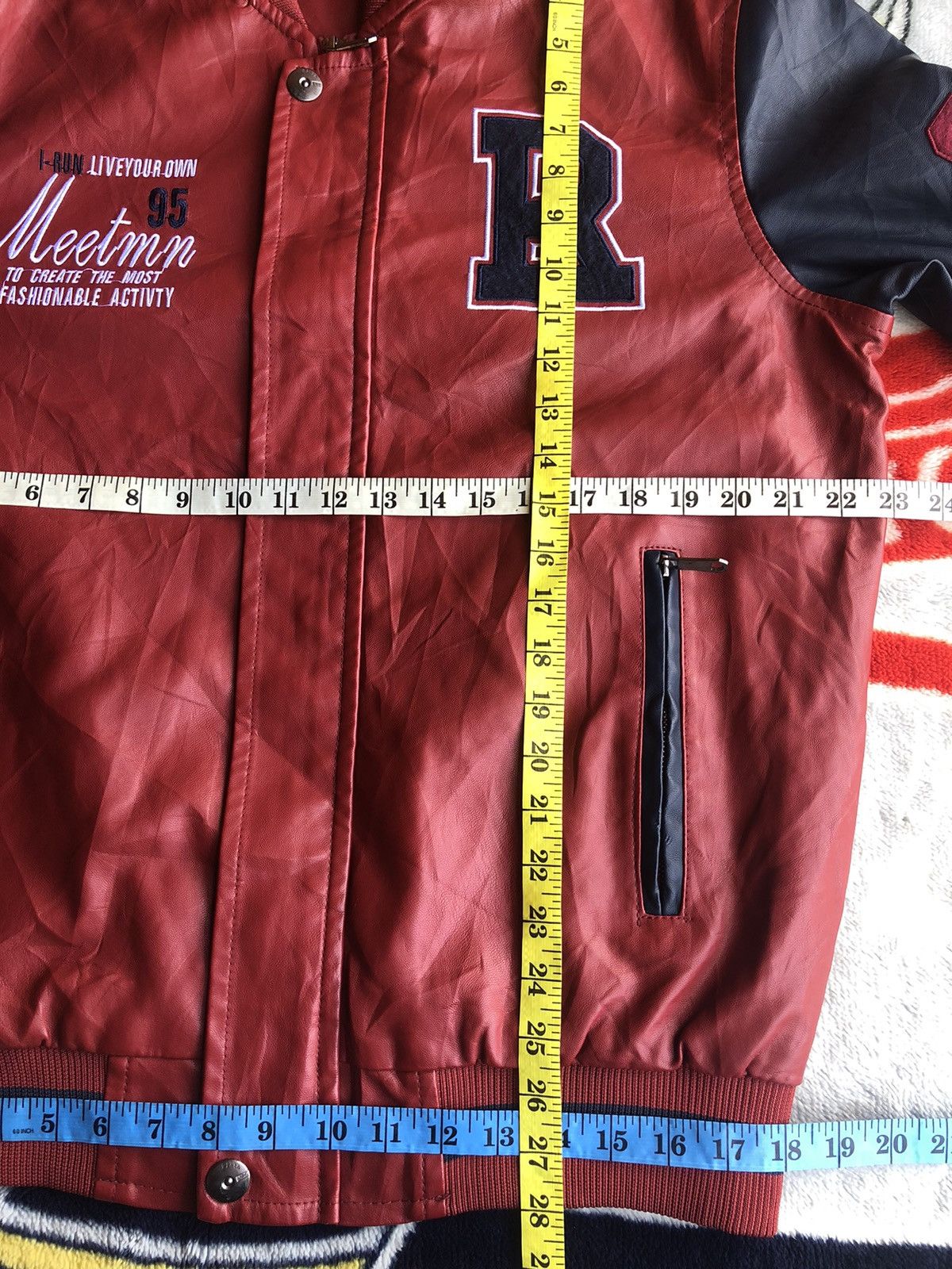 Japanese Brand 92th Ganata Fashionable Activty Varsity Jacket Size US M / EU 48-50 / 2 - 9 Thumbnail