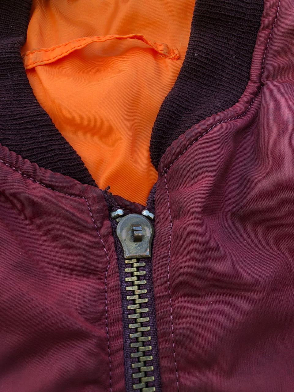 Alpha Industries Vintage Alpha Industries MA-1 Reversible Bomber Jacket Size US M / EU 48-50 / 2 - 6 Thumbnail