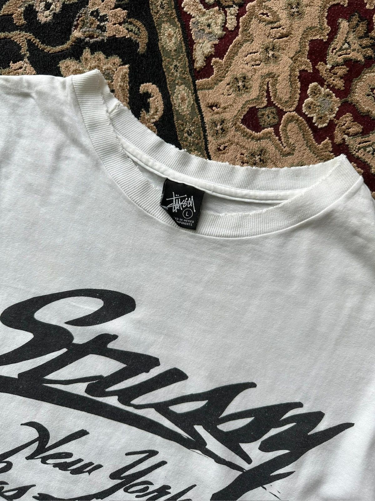 Stussy × Wtaps Stussy x Wtaps World Tour Tee Size US L / EU 52-54 / 3 - 3 Thumbnail