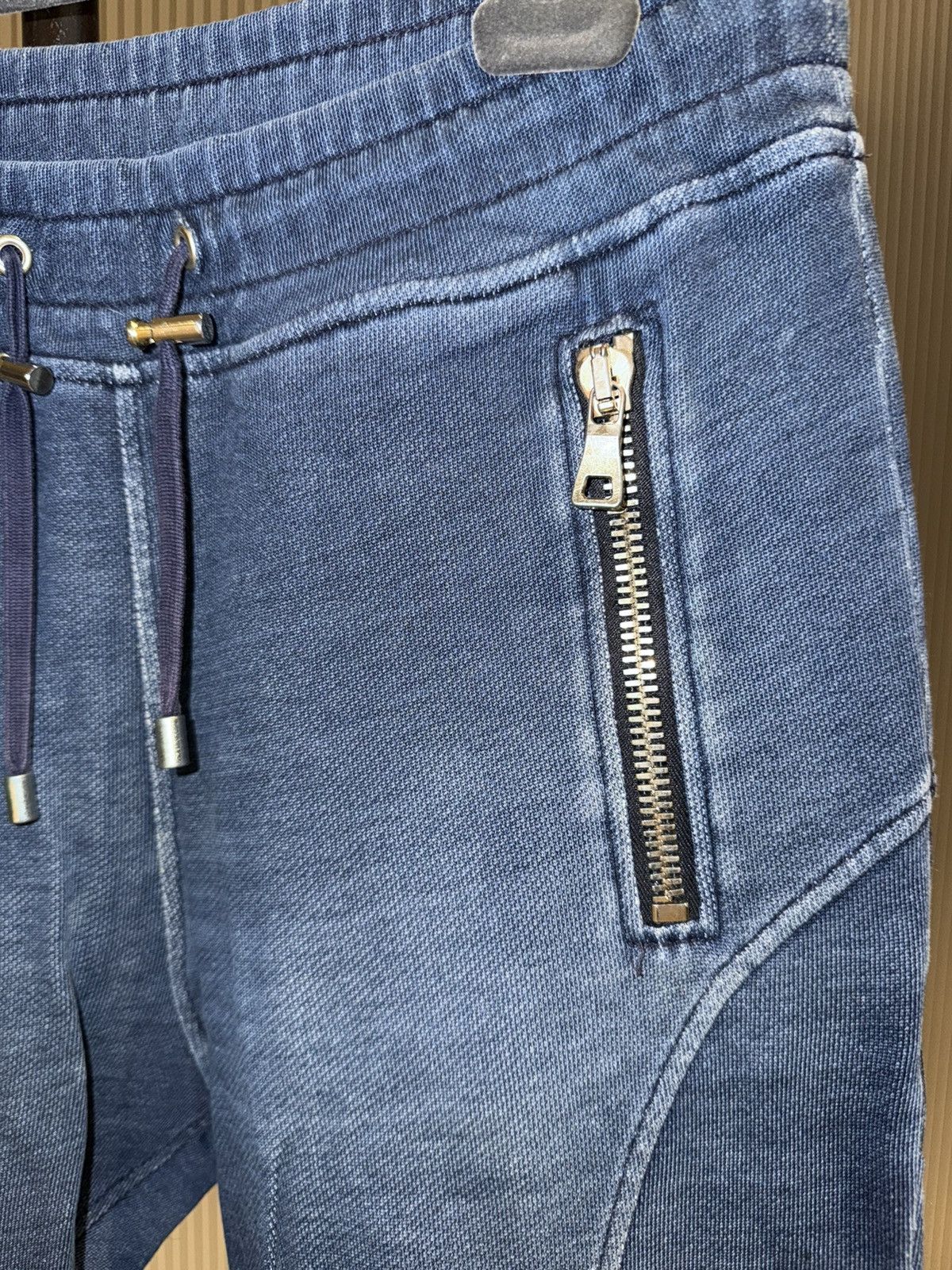 Balmain Balmain Denim Joggers Pants Size US 30 / EU 46 - 2 Thumbnail