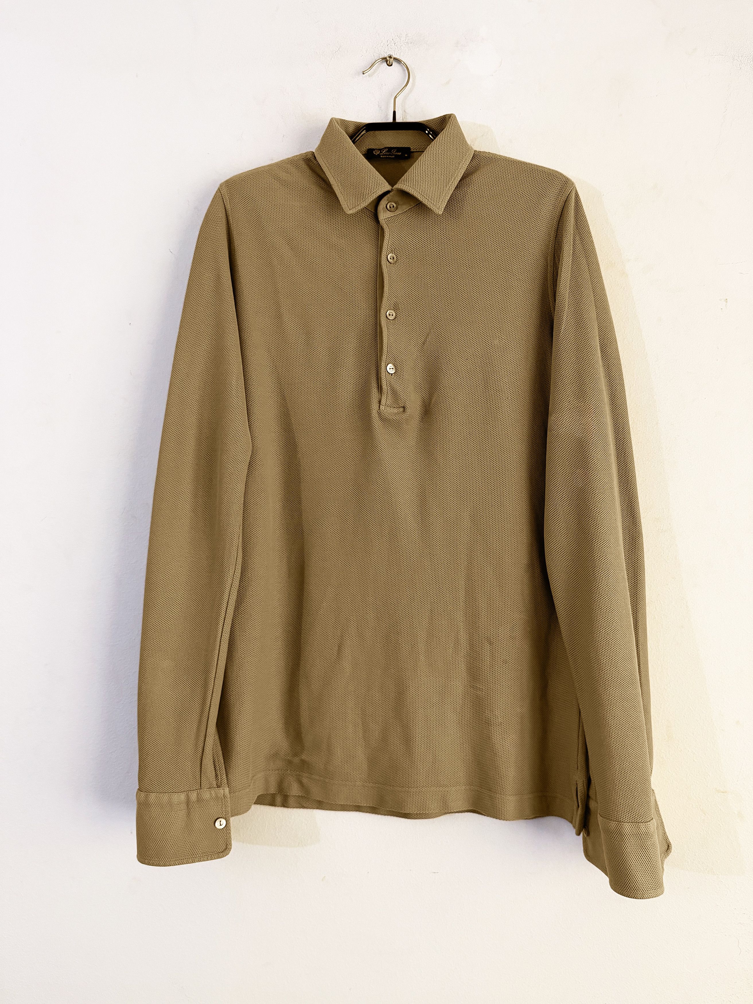 Loro Piana Luxury Tailored Cotton Knit Polo Size US S / EU 44-46 / 1 - 1 Thumbnail