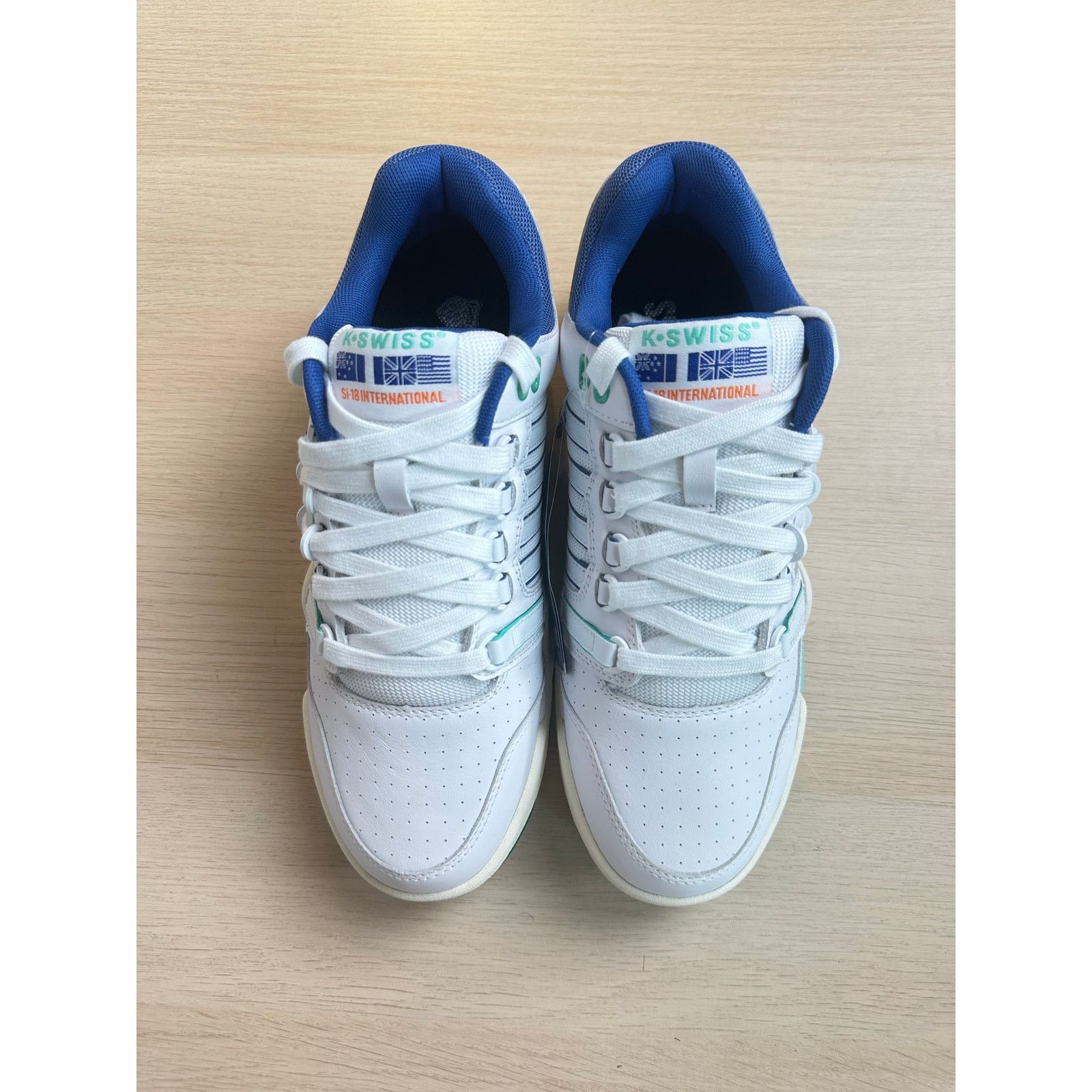 K-Swiss K-SWISS Si-18 International White Sneaker Size 7.5M - NEW Size US 7.5 / EU 40-41 - 2 Thumbnail