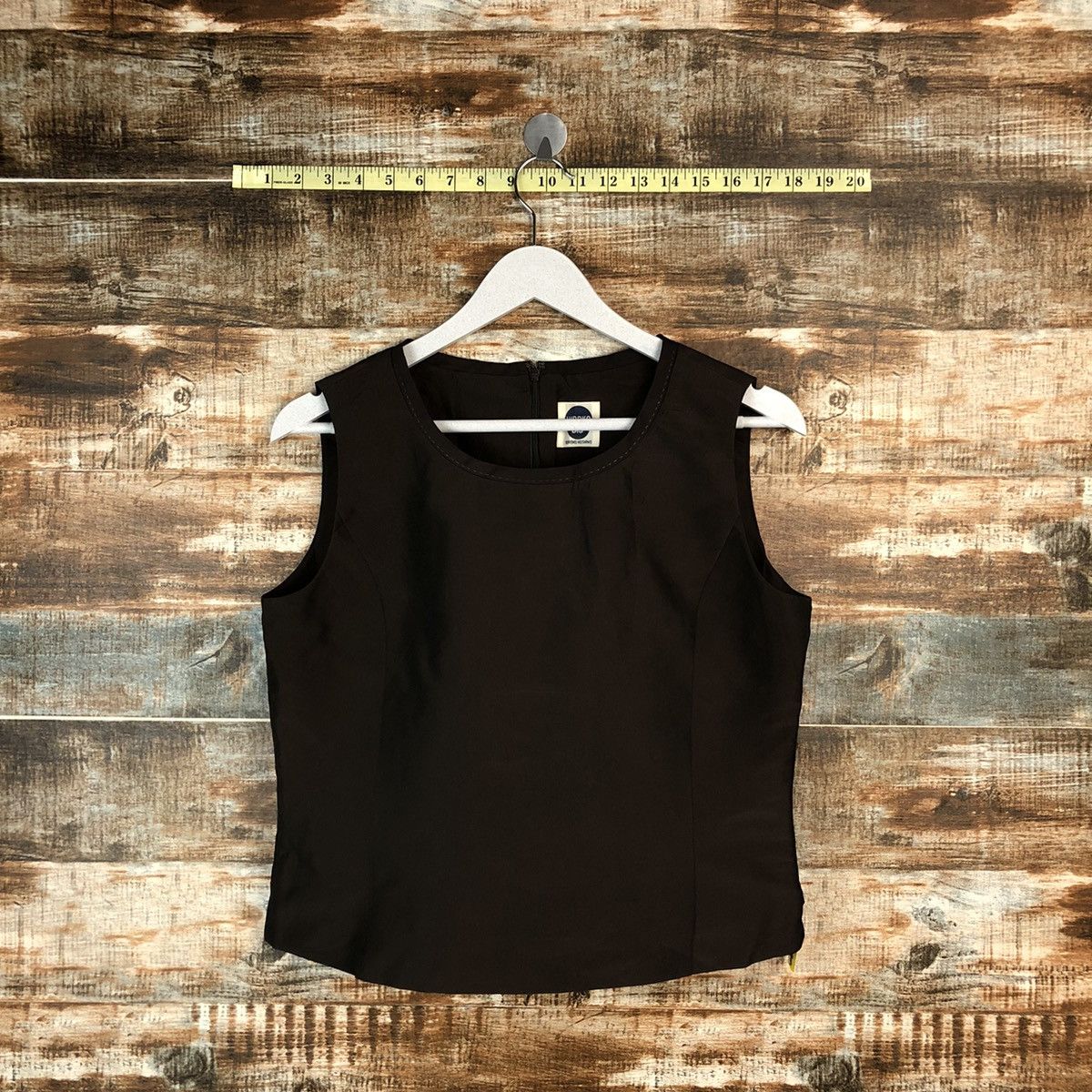Hiroko Bros hiroko koshino Dark Brown Vest #A1614