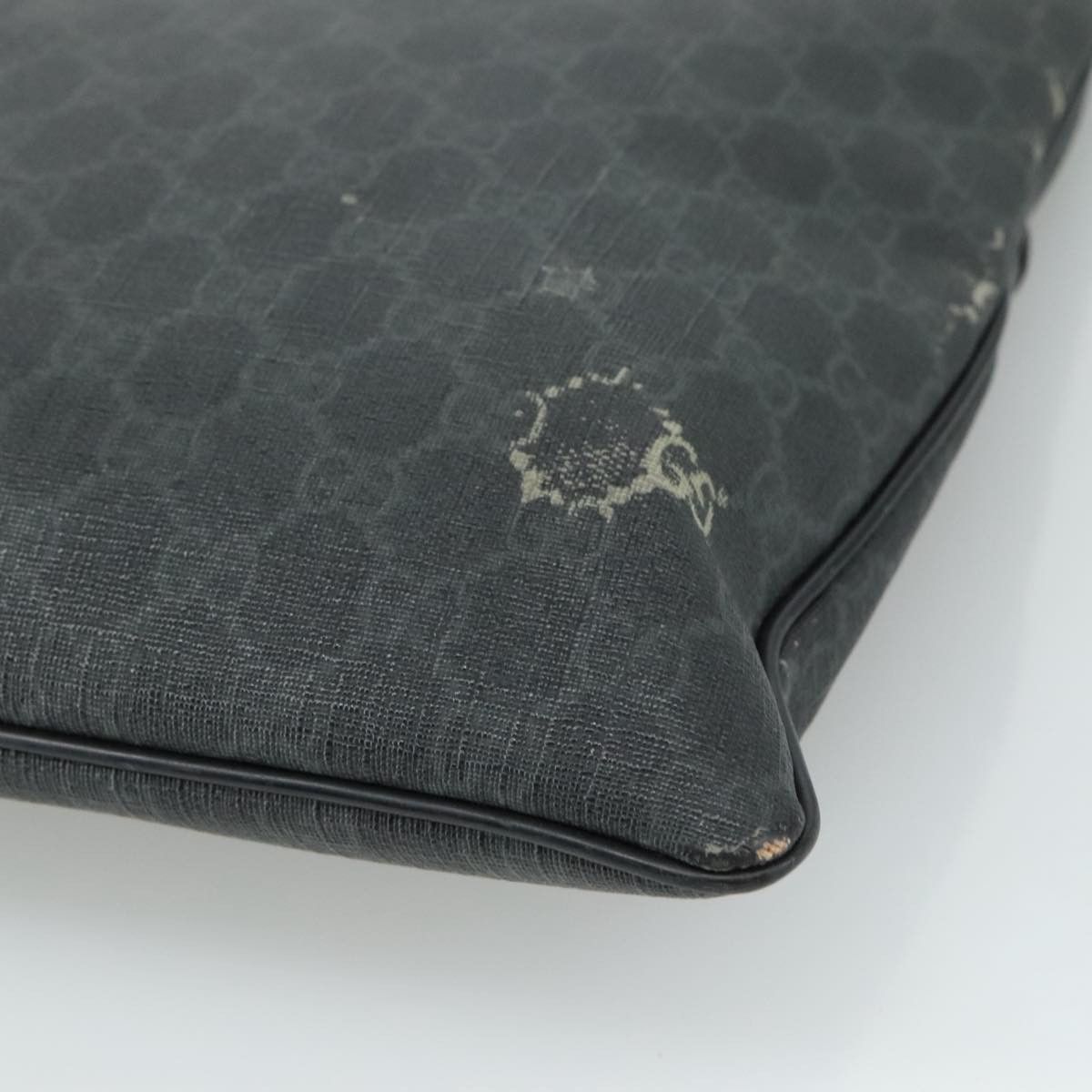 Gucci GUCCI GG Supreme Shoulder Bag Pvc Leather Black Size ONE SIZE - 16 Thumbnail