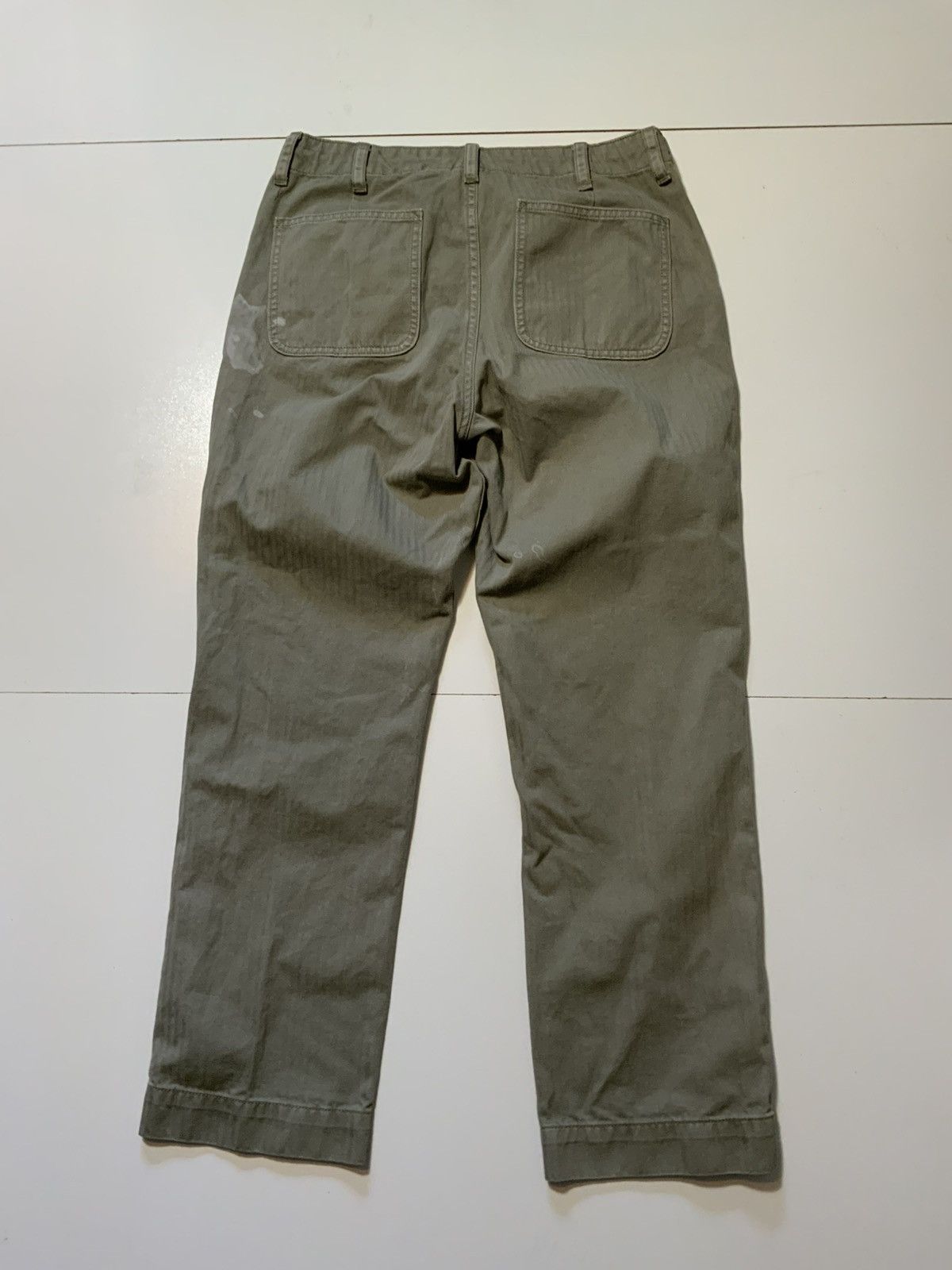 Other Birdwell Beach Britches HBT Herringbone Button Fly Pants Size US 31 - 3 Thumbnail