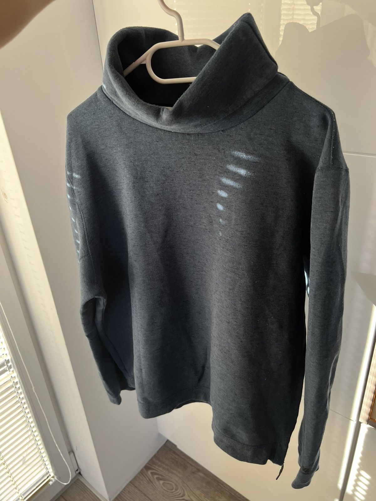 Nike Nike Tech Fleece Blue Ninja Neck Style Regular Sweatshirt Size XL / US 12-14 / IT 48-50 - 5 Thumbnail