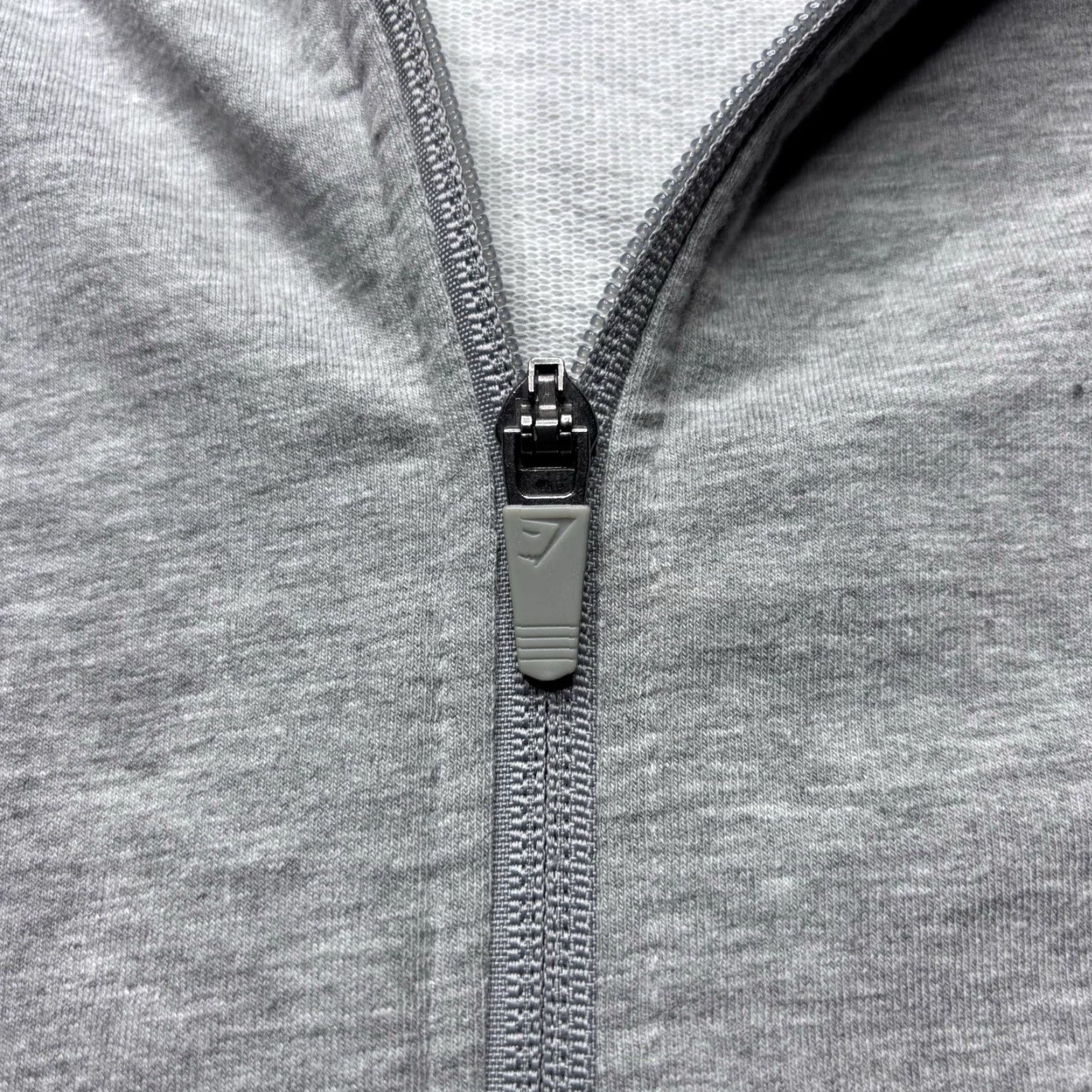 Gymshark Gymshark Women’s Vest Zip Up Hooded Colorblock Gray Navy Activewear XL Size XL / US 12-14 / IT 48-50 - 2 Thumbnail