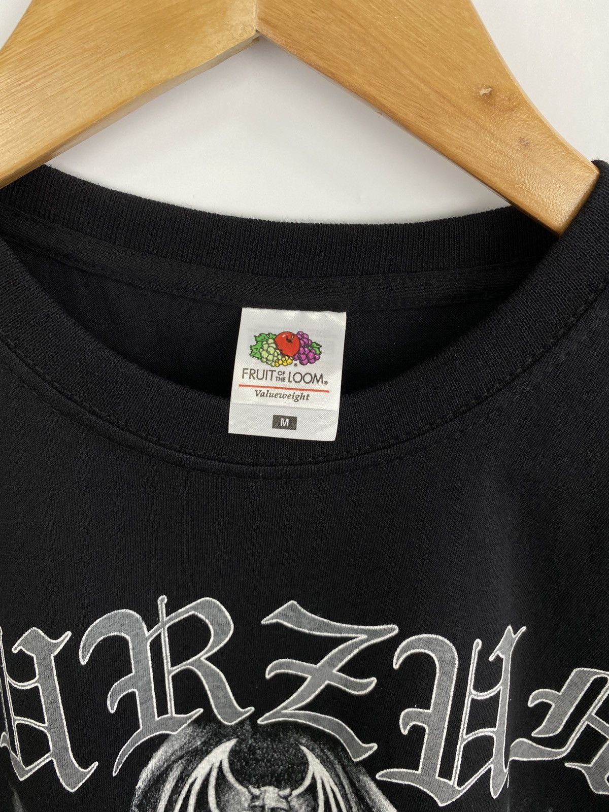 Fruit Of The Loom Vintage Burzum Det Som Engang Var Blackmetal T-Shirts Rare Size US M / EU 48-50 / 2 - 5 Thumbnail