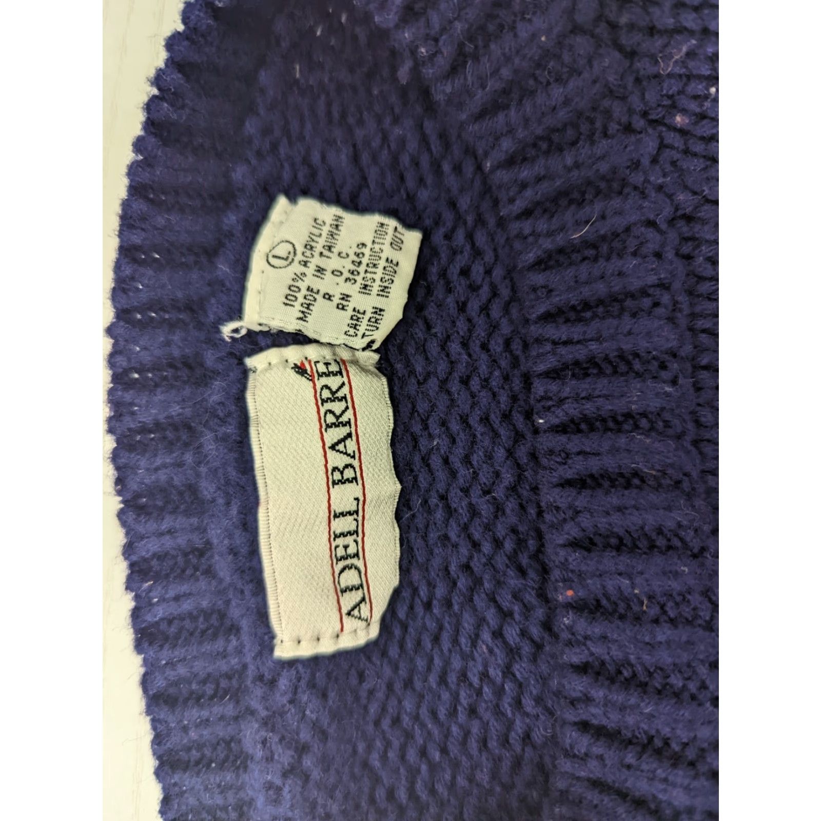 Vintage VINTAGE Ugly Christmas Sweater Knit Holiday Santa Rudolph Pullover Women L Blue Crew Neck Womens Size L / US 10 / IT 46 - 5 Thumbnail