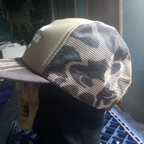 Other DS Vintage Brooks Oil & Auto Parts Camouflage Trucker Hat Size ONE SIZE - 4 Thumbnail
