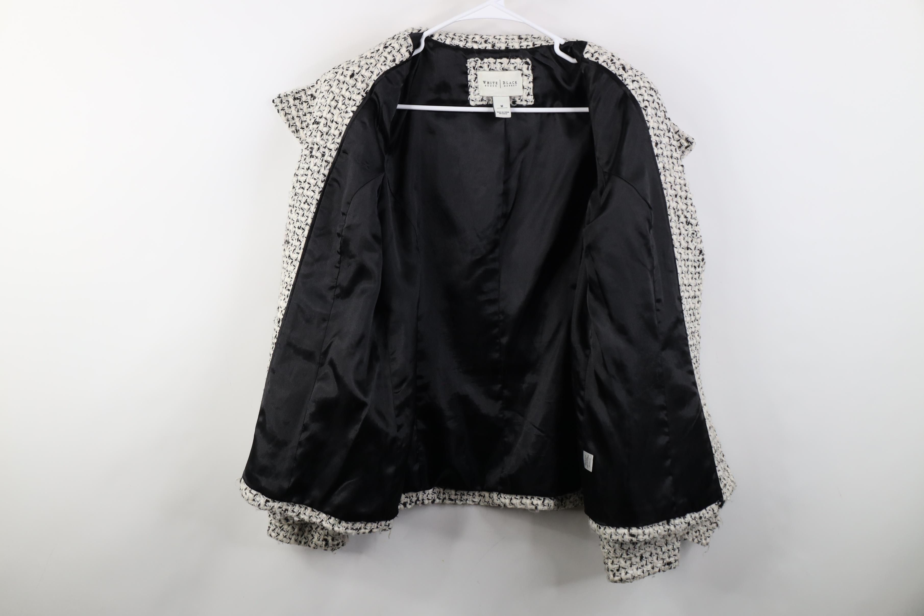 White House Black Market White House Black Market Belted Cropped Trench Coat Jacket Size M / US 6-8 / IT 42-44 - 10 Thumbnail