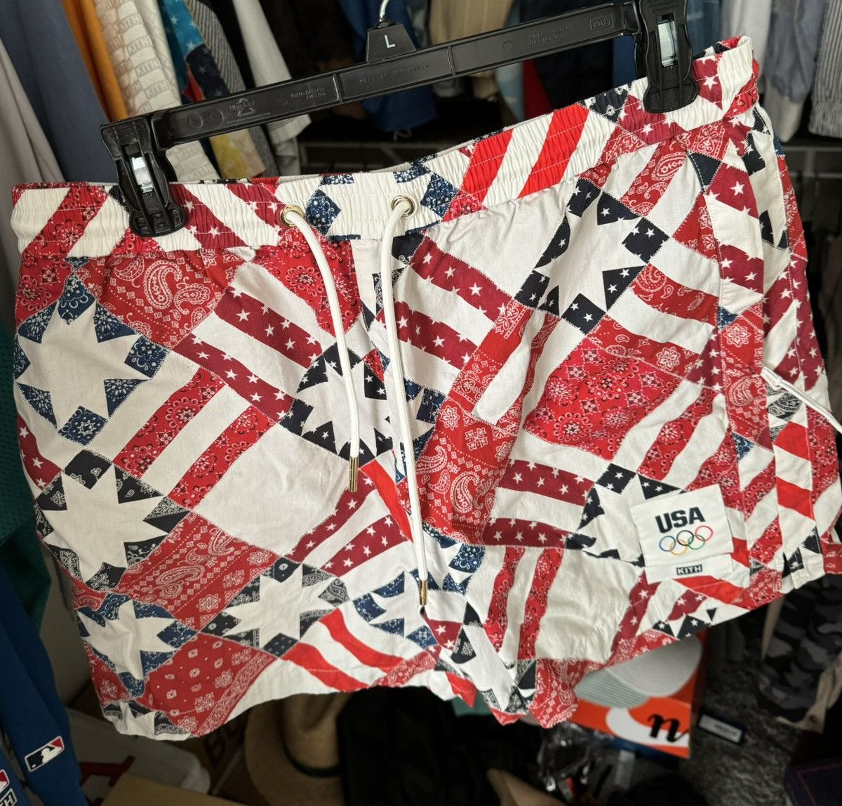 Kith Kith USA Starry Quilt Active Short - M Size US 32 / EU 48 - 2 Thumbnail