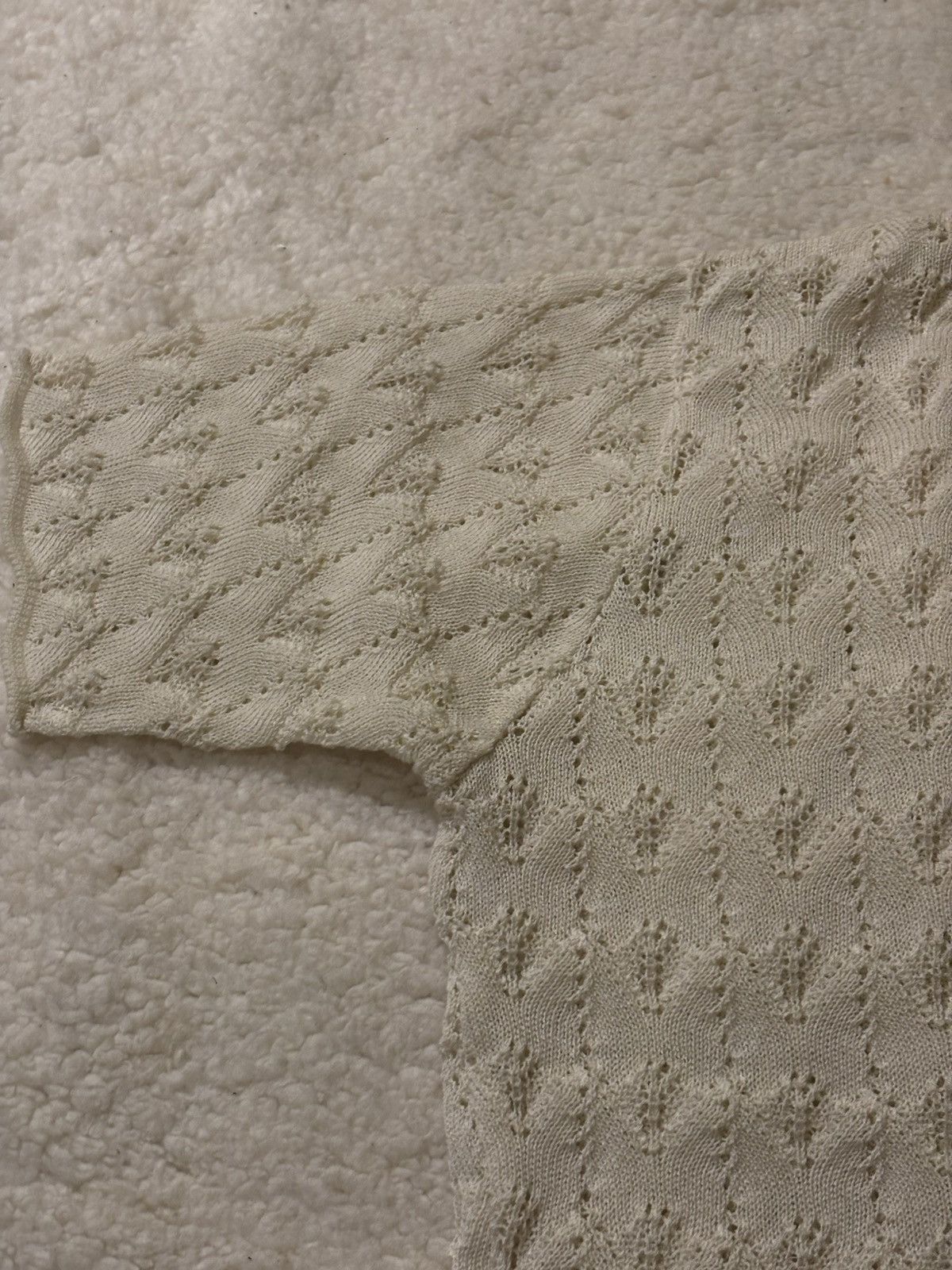 Other Cream colored knit top1977 Size L / US 10 / IT 46 - 5 Thumbnail