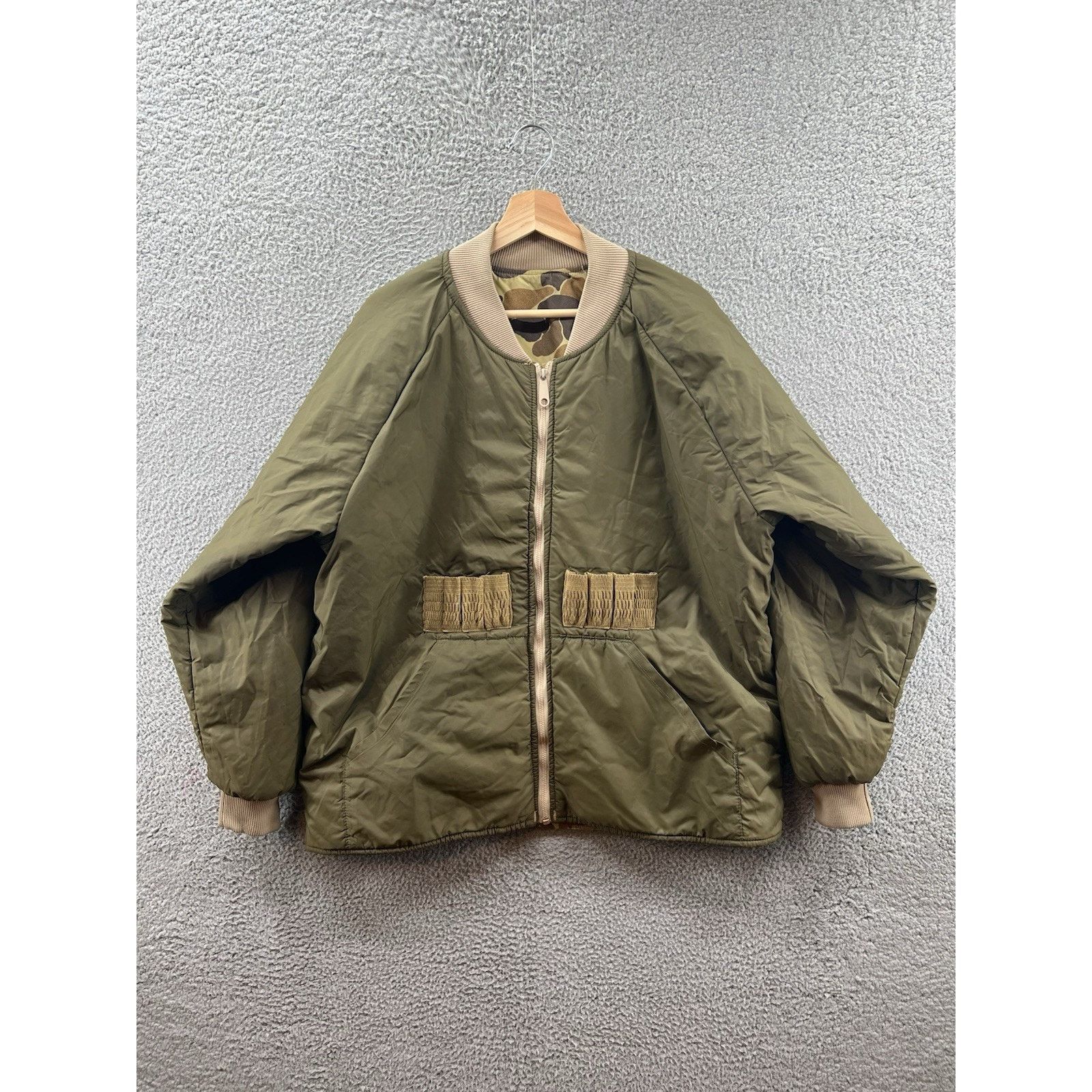 Columbia Columbia Reversible Gortex Hunting Duck Camo Bomber Jacket Size US L / EU 52-54 / 3 - 4 Thumbnail