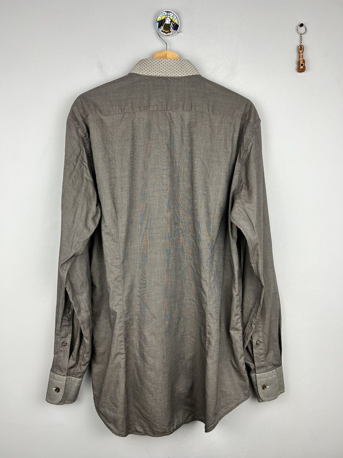 Designer × Etro Etro Button Up longsleeve Classic Shirt pattern neck Size US L / EU 52-54 / 3 - 2 Thumbnail