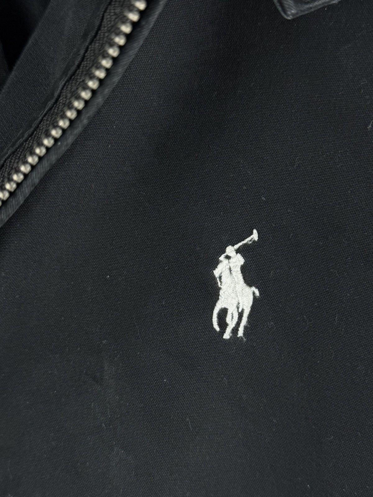 Polo Ralph Lauren Vintage Polo Ralph Lauren Zip Up Hooded Jacket Black Size US XL / EU 56 / 4 - 3 Thumbnail
