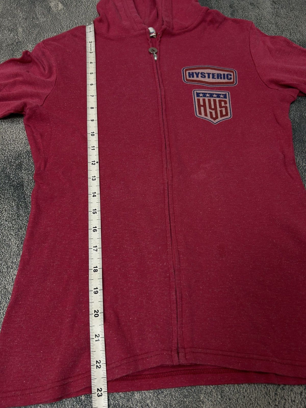 Hysteric Glamour Vintage Hysteric Glamour HYS zip hoodie Size US XS / EU 42 / 0 - 9 Thumbnail