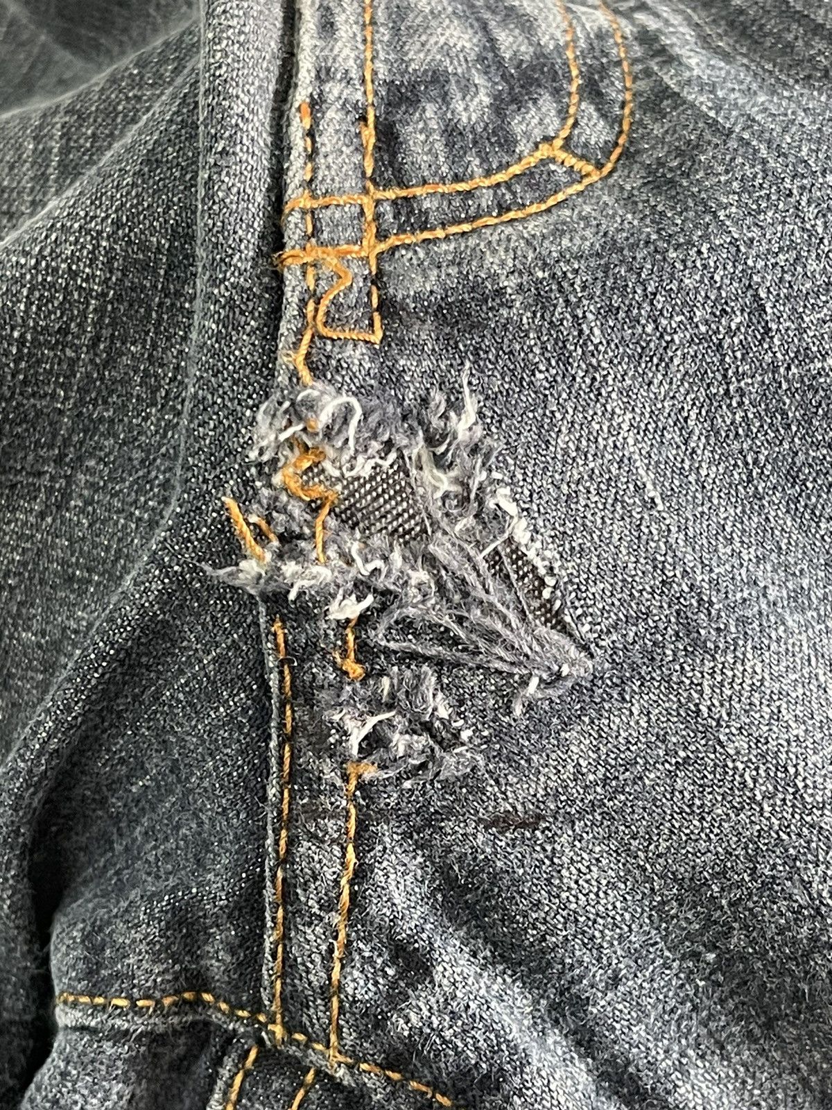 Dolce & Gabbana Dolce & Gabbana Blue Wash Distressed Denim Size US 30 / EU 46 - 4 Thumbnail