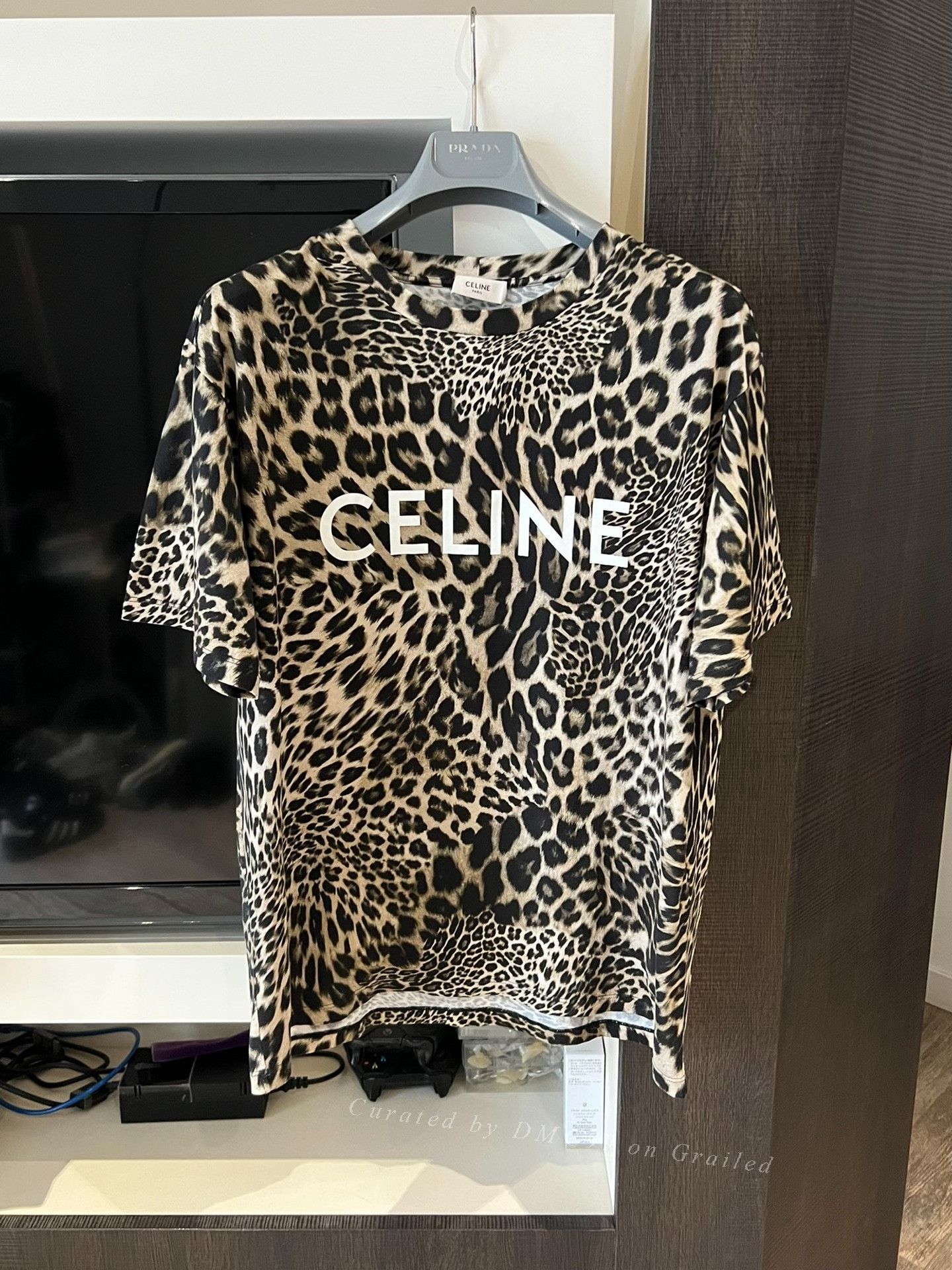 Celine CELINE Leopard Print T-shirt Size US M / EU 48-50 / 2 - 1 Thumbnail