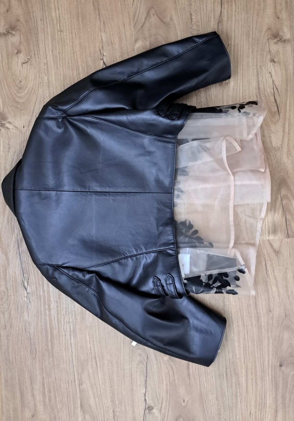 Noir Kei Ninomiya NWT CDG x Noir Kei Nonimiya FW19 Organza Cropped Jacket Size S / US 4 / IT 40 - 3 Thumbnail