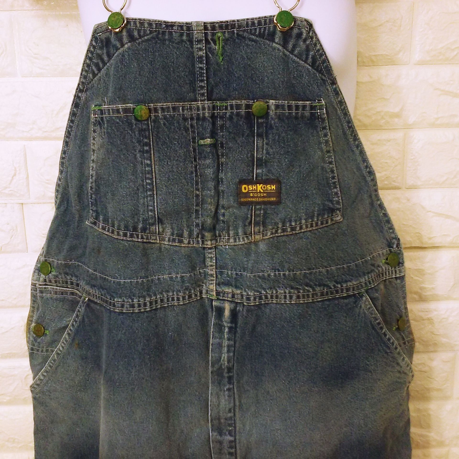 70’s Vintage OSHKOSH Denim Coverall:40R 70's Vintage OSHKOSH Denim Coverall:40R