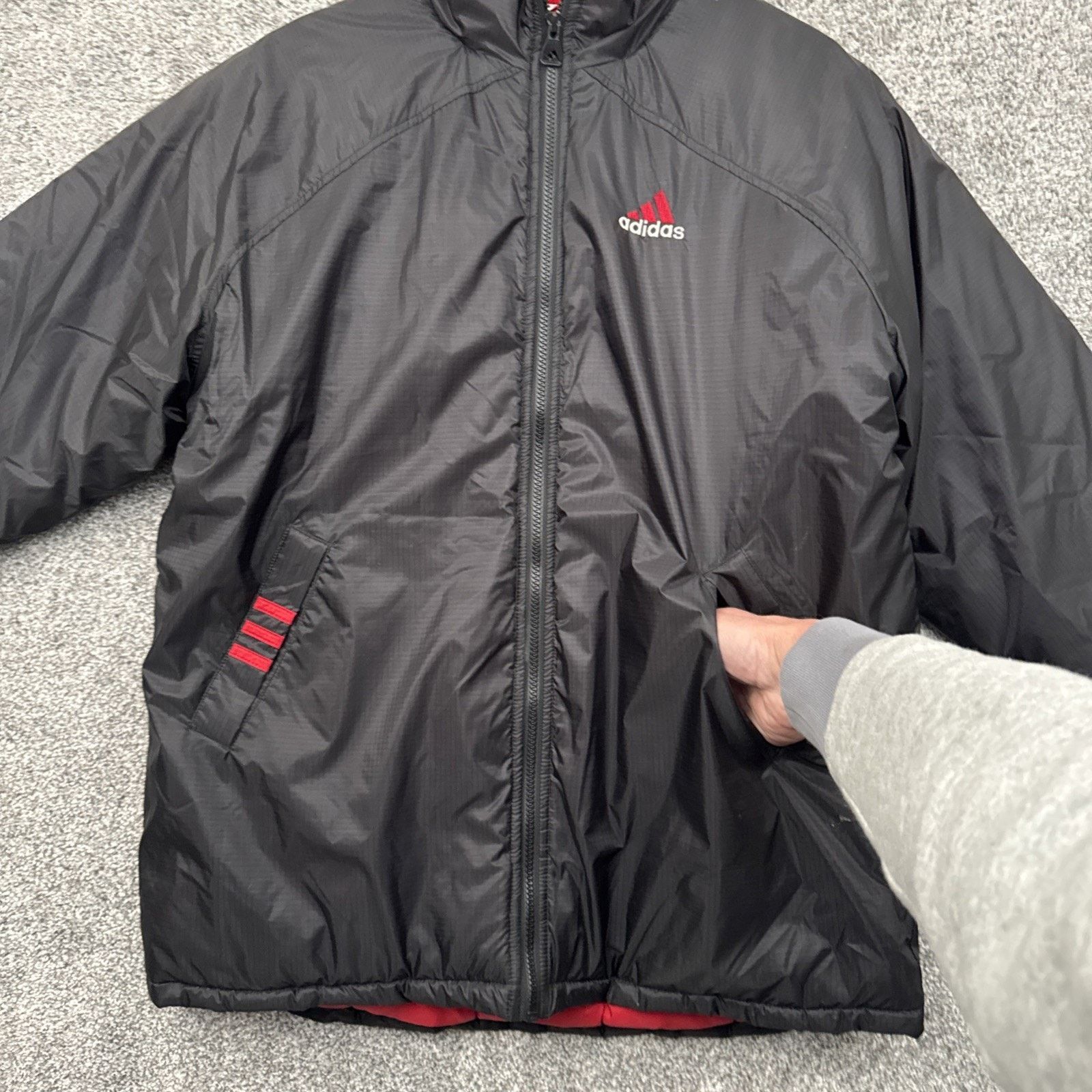 Adidas Adidas Y2K Puffer Jacket Mens XL Vintage Athleisure Retro Size US XL / EU 56 / 4 - 6 Thumbnail