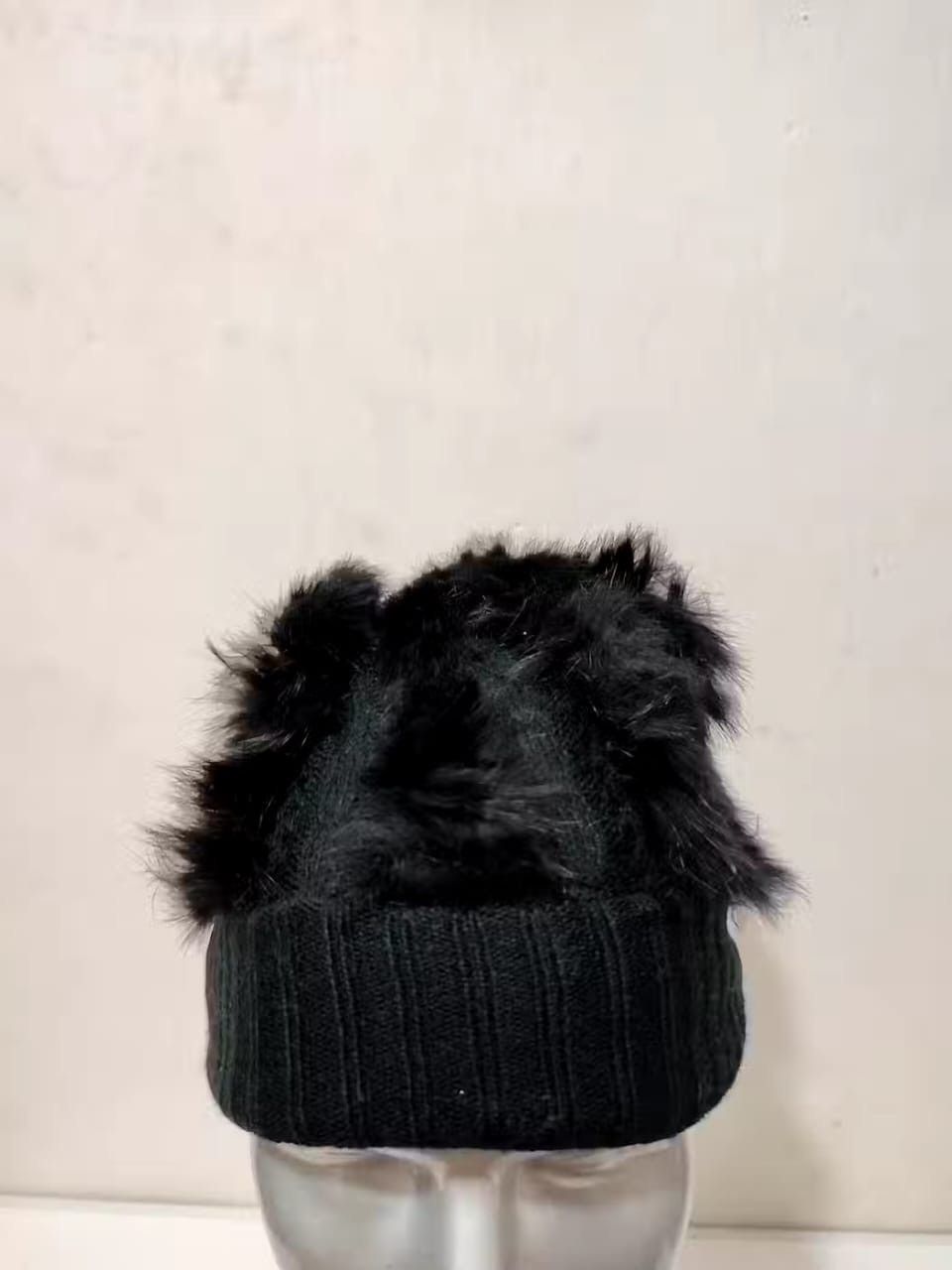 Designer IIMK Michel Klein Mix fur Beanie Hats Size ONE SIZE - 2 Thumbnail