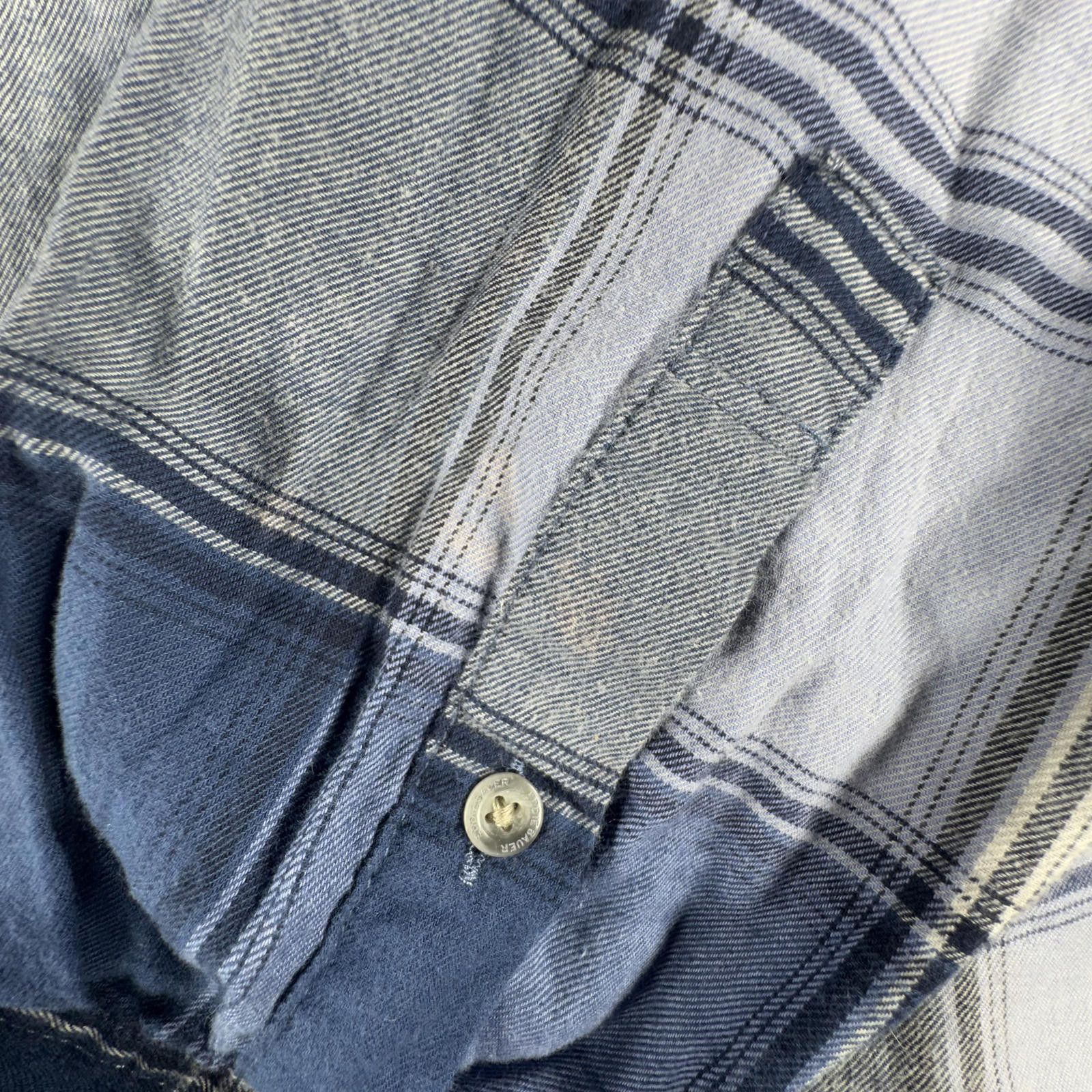 L.L. Bean Eddie Bauer Shirt Women's M Blue Brown Classic Fit Plaid NEW Size US L / EU 52-54 / 3 - 2 Thumbnail