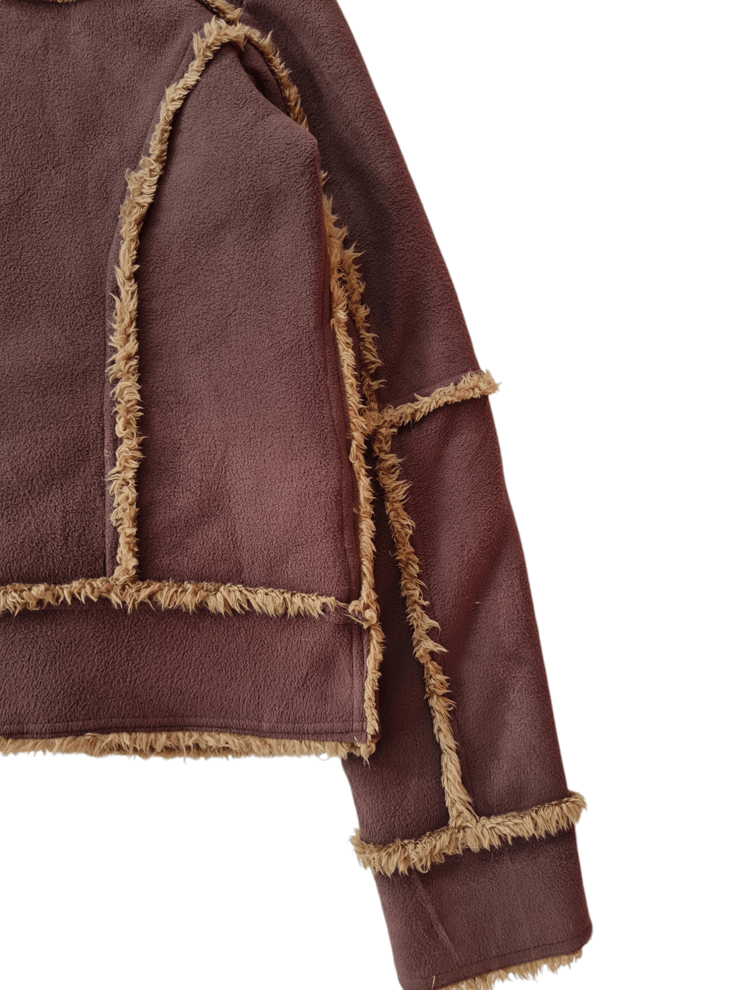 Uniqlo × Vintage Vintage Fleece Jacket Uniqlo Brown Size US M / EU 48-50 / 2 - 7 Thumbnail