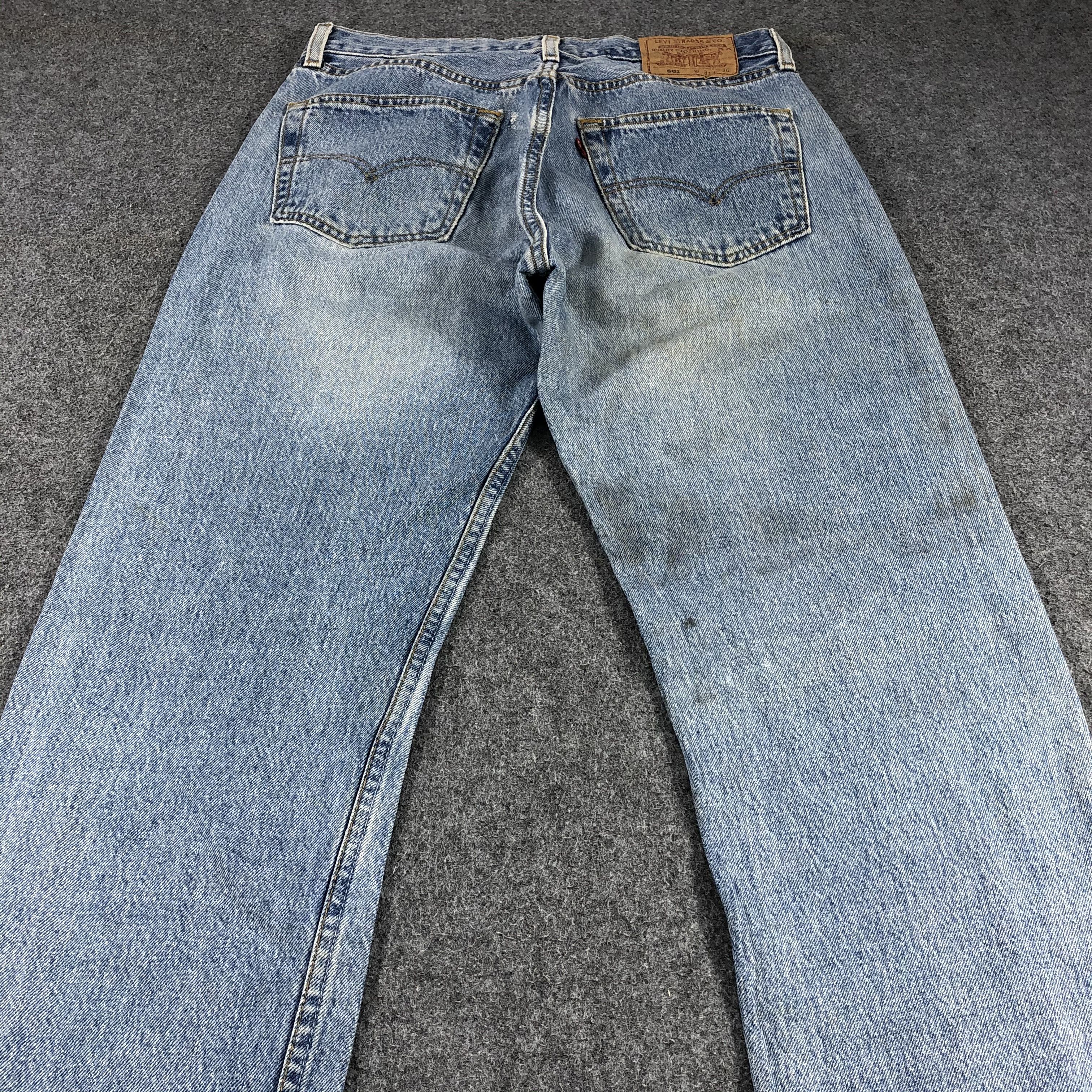Levi's × Vintage Vintage 90s Light Wash Levis 501 Jeans-JM893 Size US 30 / EU 46 - 4 Thumbnail