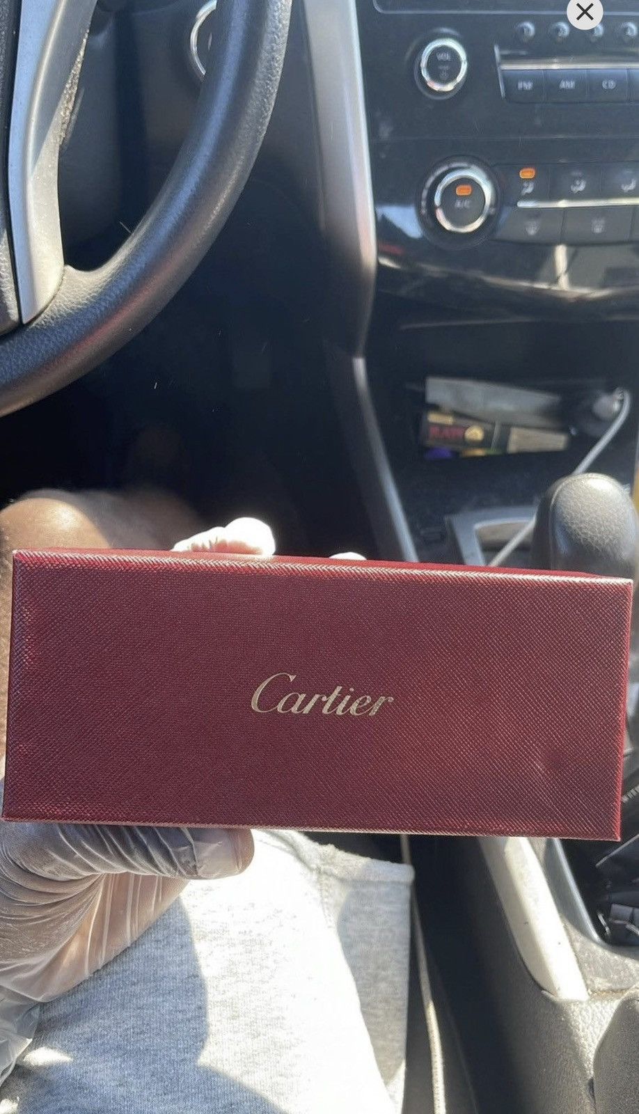 Cartier Authenticated Cartier CT0008RS Rimless Blue Tint Glasses Size ONE SIZE - 7 Thumbnail