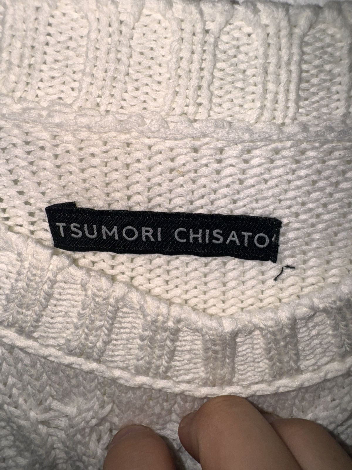 Tsumori Chisato Tsumori Chisato knit and half shirt Size L / US 10 / IT 46 - 3 Thumbnail