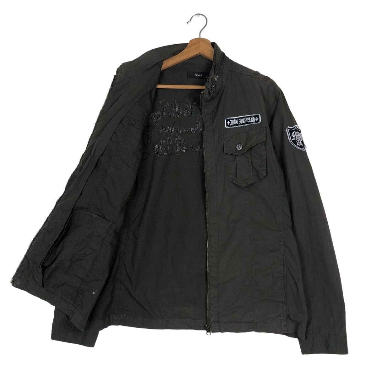 Hysteric Glamour 🔥Work Shirt Jacket Famock Japan Punk Style Chrome Hearts Size US L / EU 52-54 / 3 - 11 Thumbnail