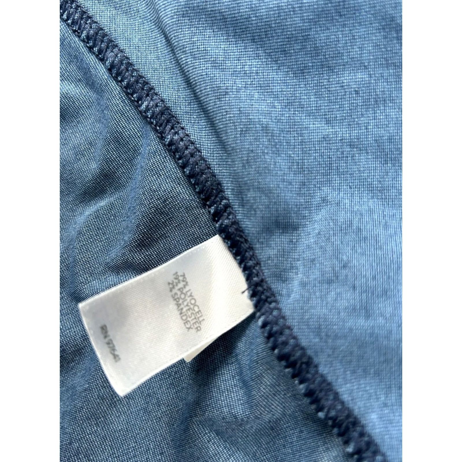 J. Jill J. Jill Pure Jill Indigo Blue Open Front Cardigan Lightweight Petite Medium PM Womens Cardigan Indigo Open Front Lightweight Petite Medium PM Size M / US 6-8 / IT 42-44 - 4 Thumbnail