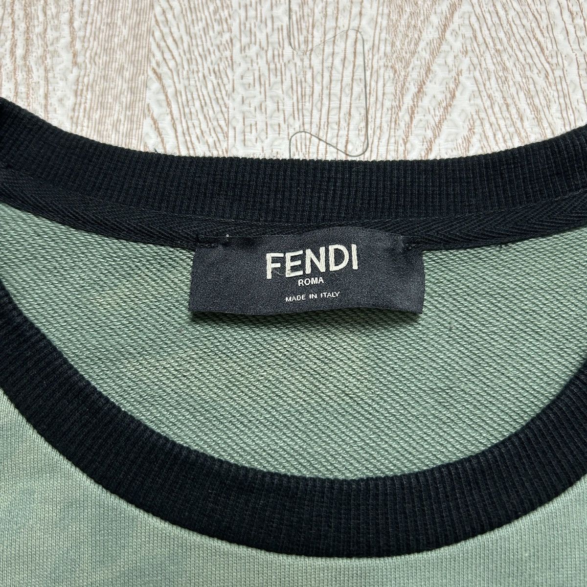 Fendi FENDI Big Logo Sweatshirt 2021 AW Size US M / EU 48-50 / 2 - 8 Thumbnail