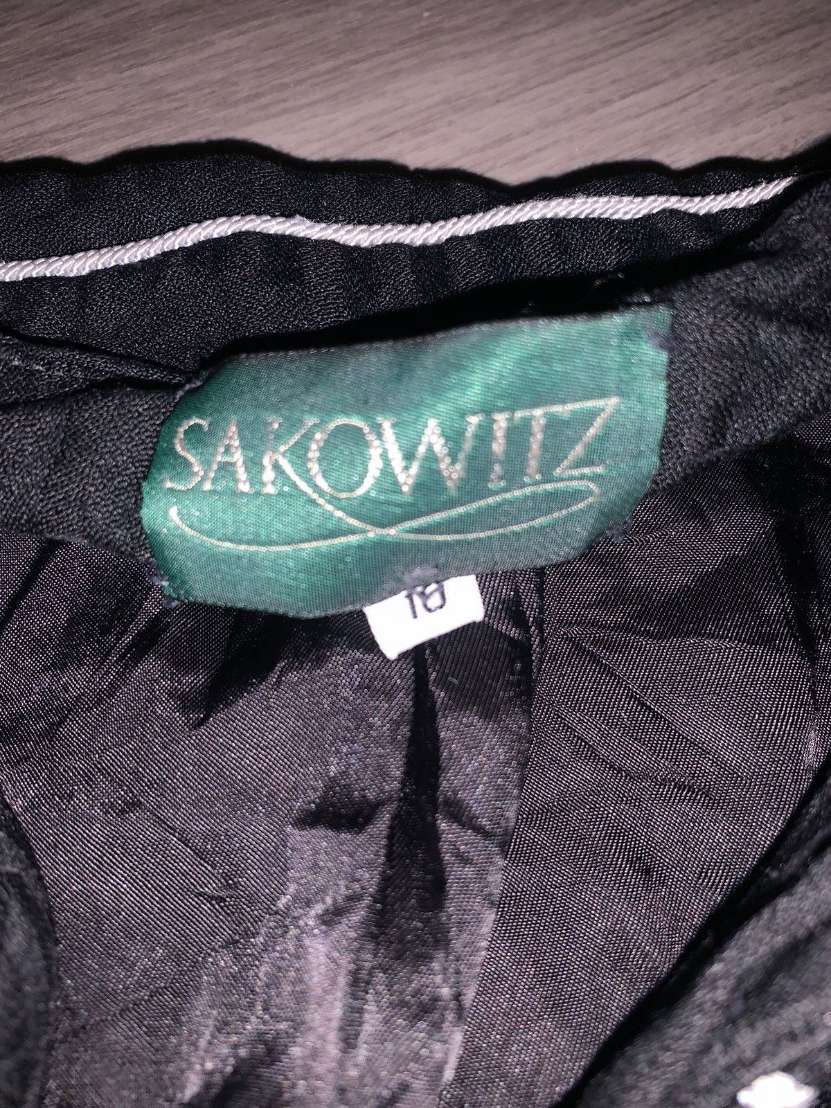Other Sakowitz Crop blazer Jacket Size S / US 4 / IT 40 - 3 Thumbnail