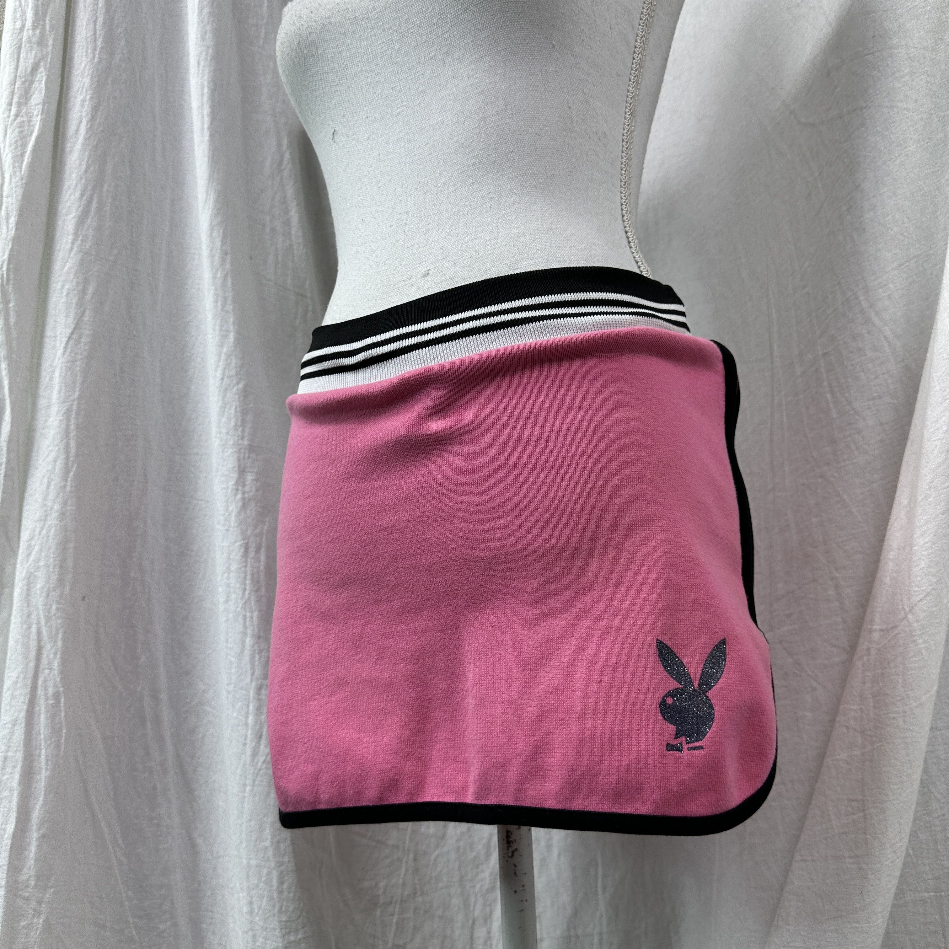 Vintage Casual Streetwear Preppy Playboy Mini Skirt Y2K