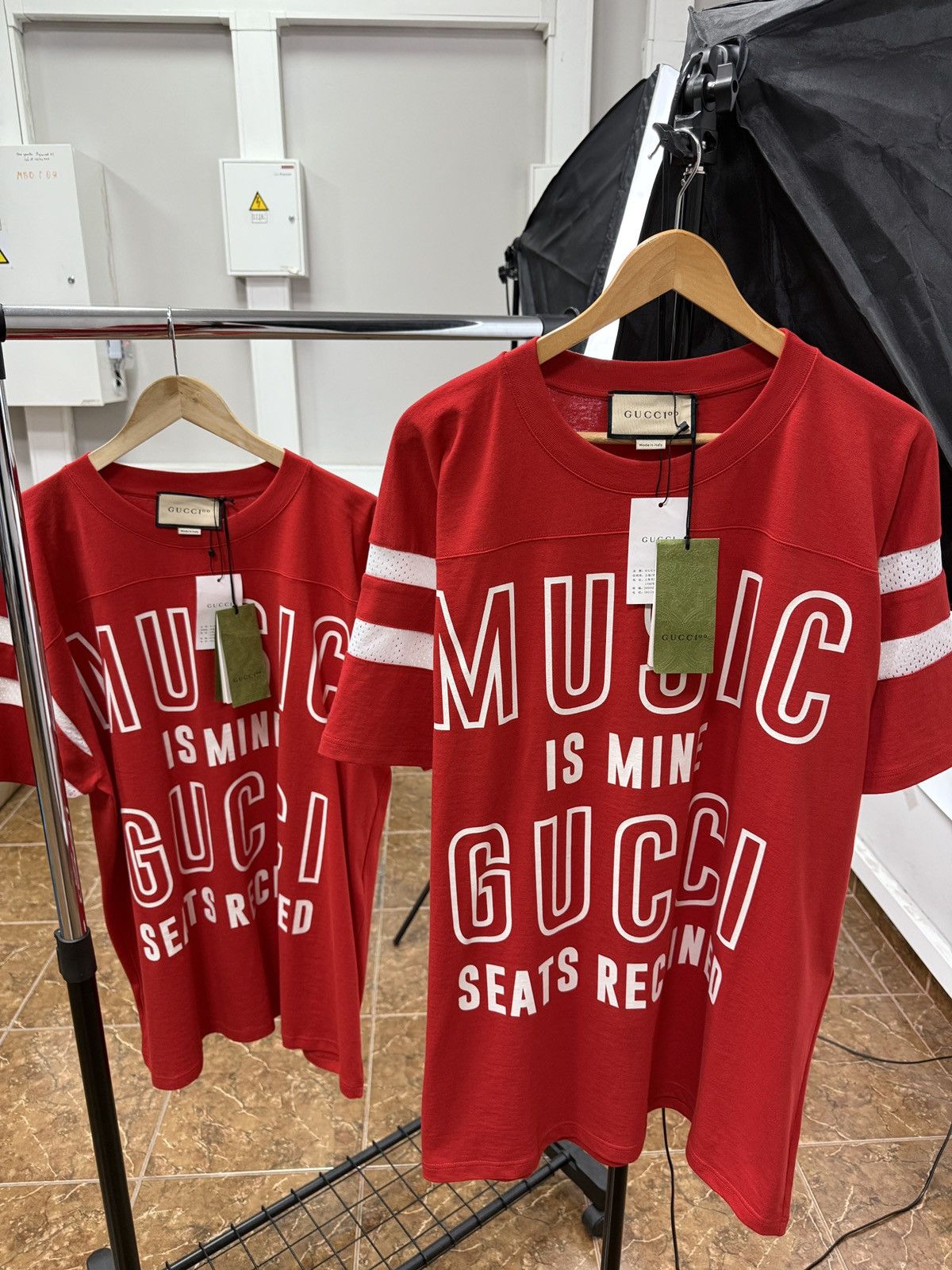 Gucci 🇮🇹 Gucci Gucci Music Is Mine T-Shirt Sony Music Made in Italy Size US XL / EU 56 / 4 - 3 Thumbnail