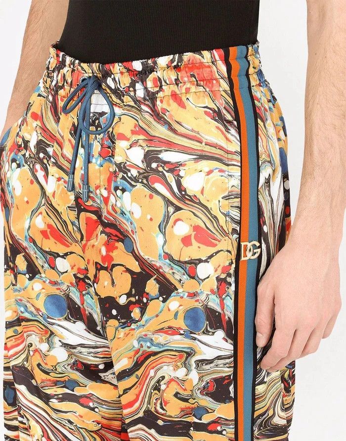 Dolce & Gabbana o1y0125 Jogger & Sweatpant in Multicolor Size US 34 / EU 50 - 3 Thumbnail
