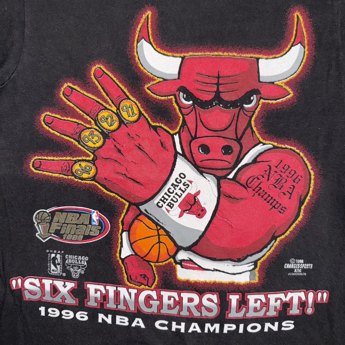 NBA Vintage 90S CHICAGO BULLS T-Shirt Size US XS / EU 42 / 0 - 3 Thumbnail
