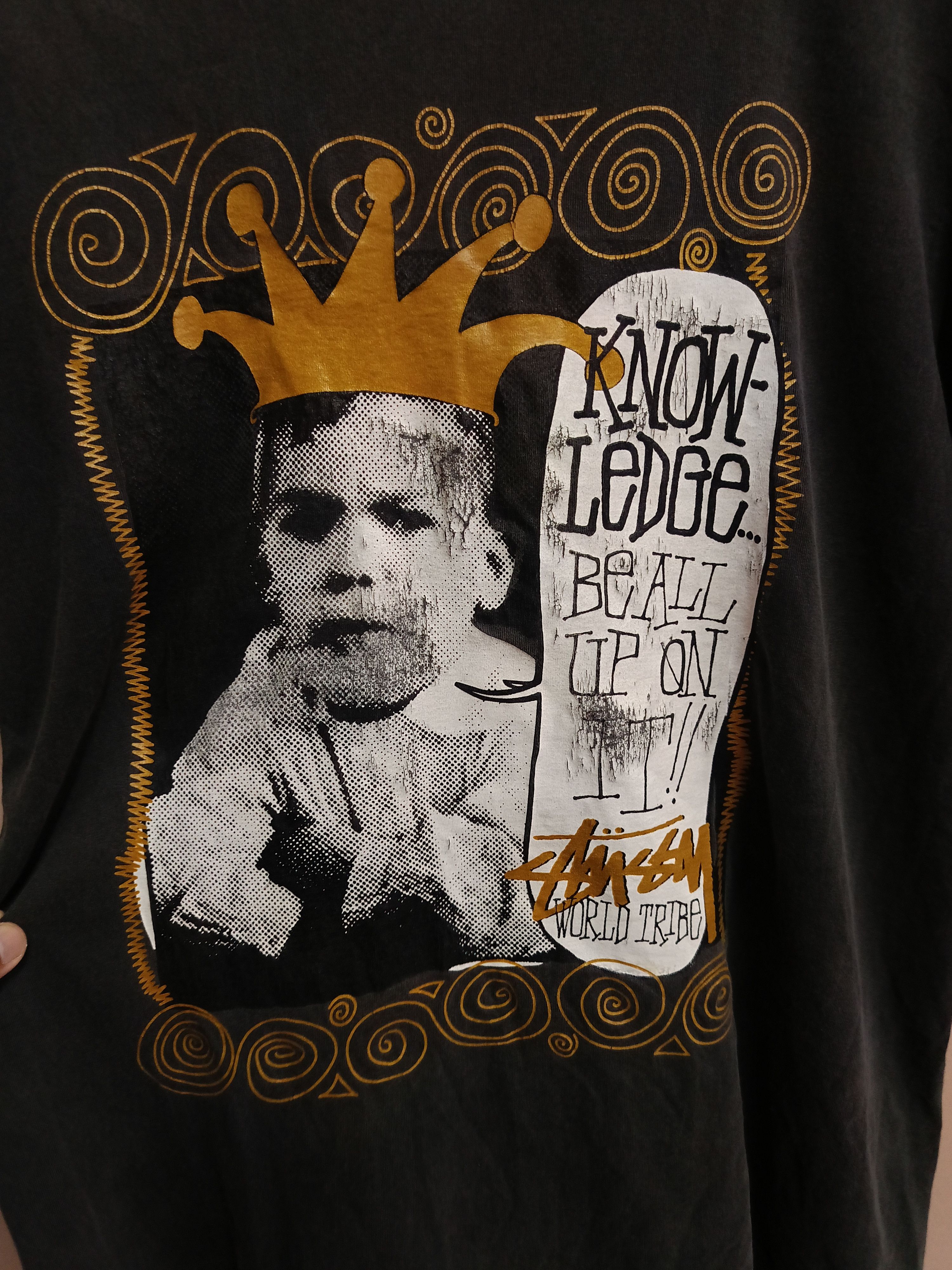 Stussy Vintage Stussy Knowledge World Tribe Size US L / EU 52-54 / 3 - 4 Thumbnail