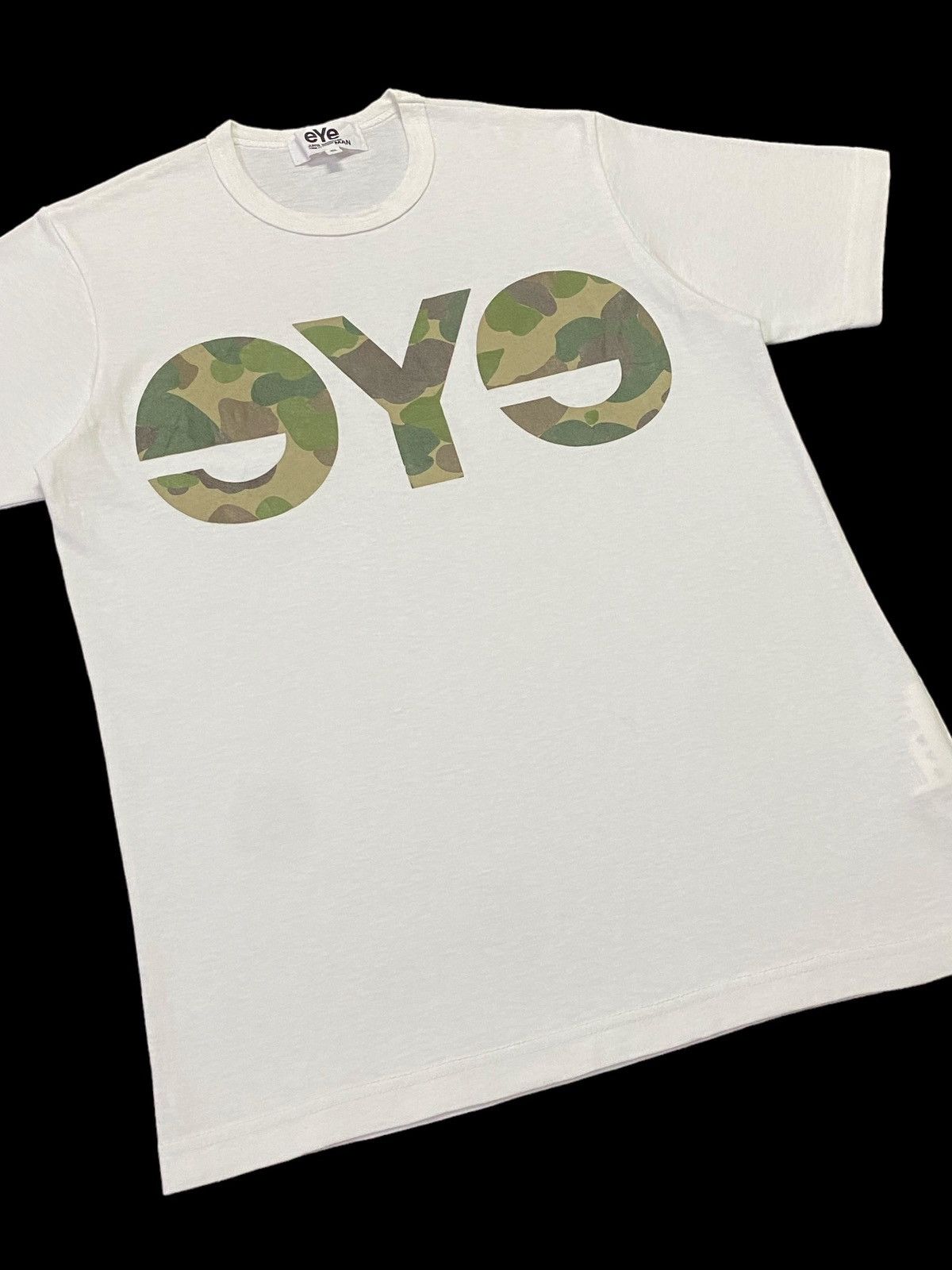 Comme des Garcons Junya Watanabe AD2015 EYE Camo Logo Shirt Size US S / EU 44-46 / 1 - 14 Thumbnail